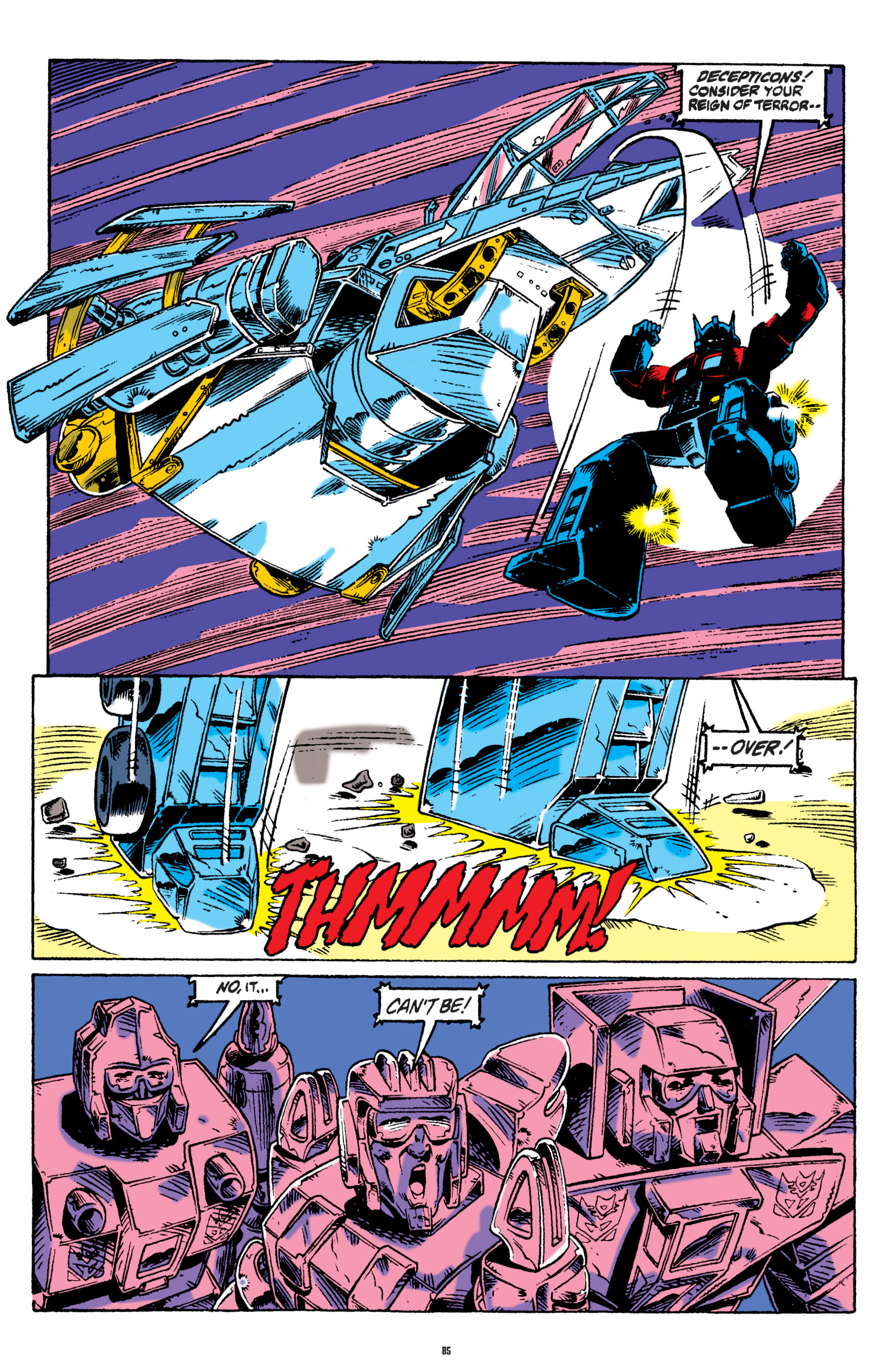 Read online The Transformers Classics comic -  Issue # TPB 7 - 85
