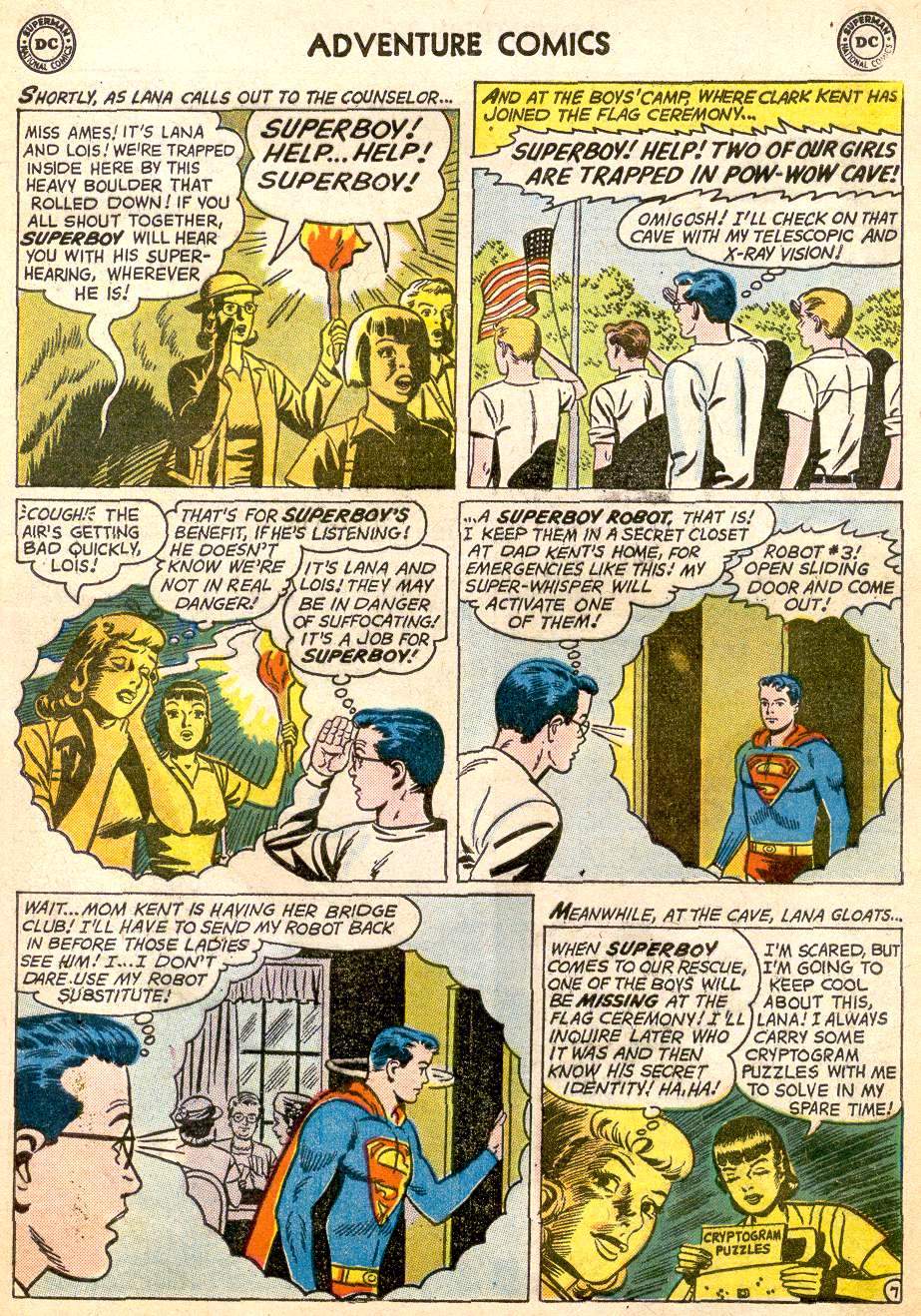Read online Adventure Comics (1938) comic -  Issue #261 - 9