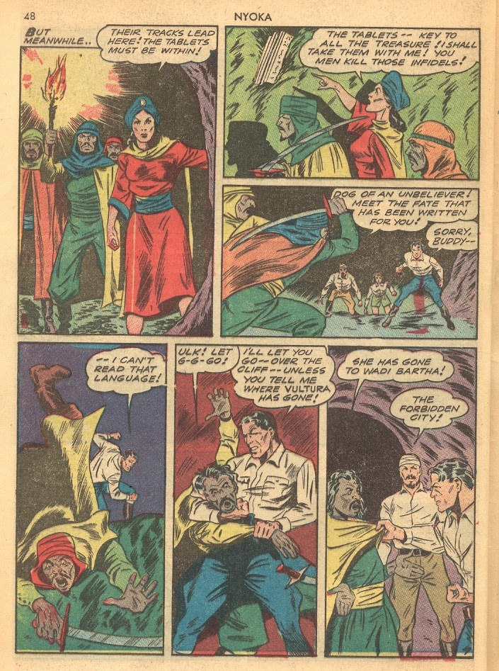 Read online Jungle Girl (1942) comic -  Issue #1 - 48