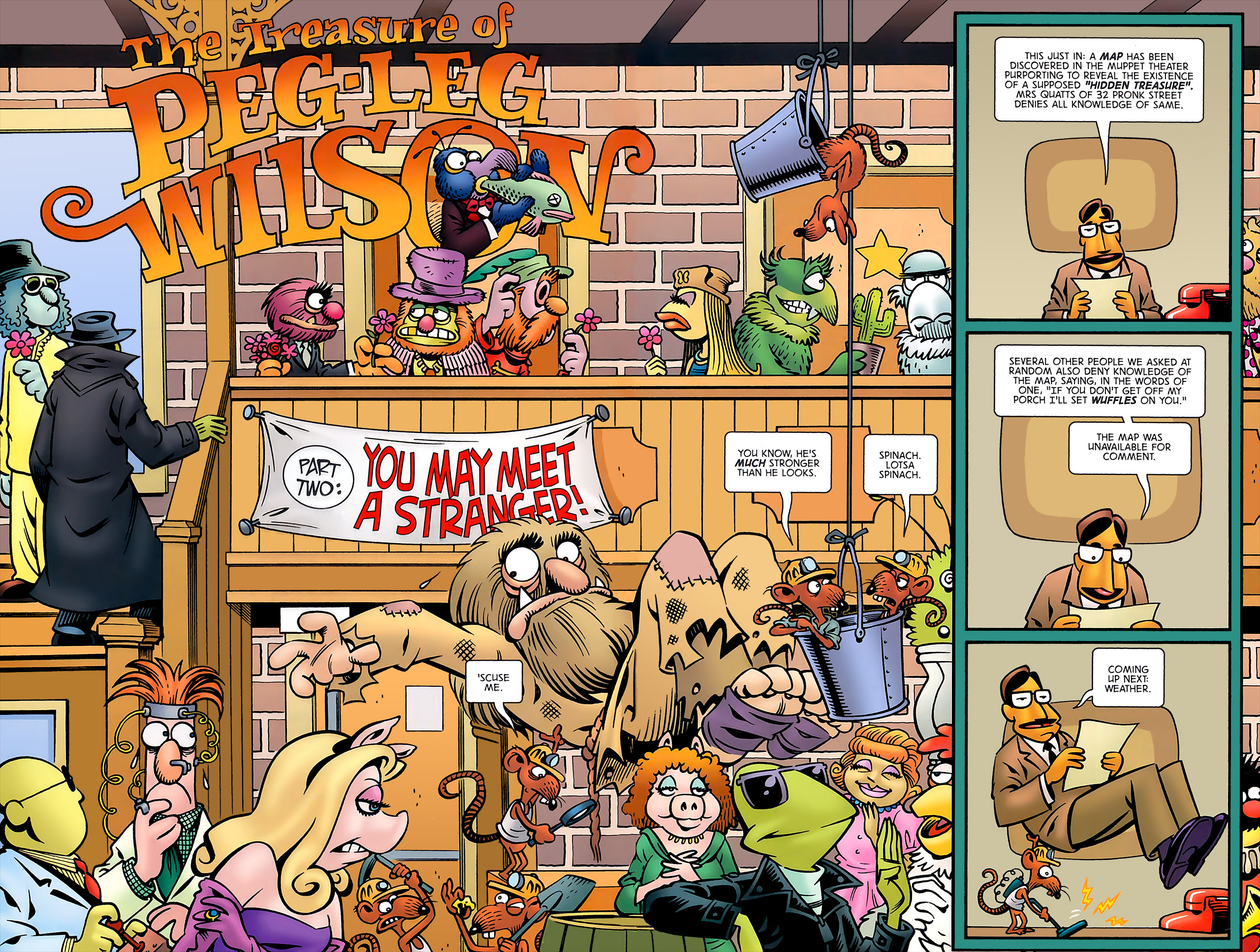 Read online The Muppet Show: The Treasure of Peg-Leg Wilson comic -  Issue #2 - 4