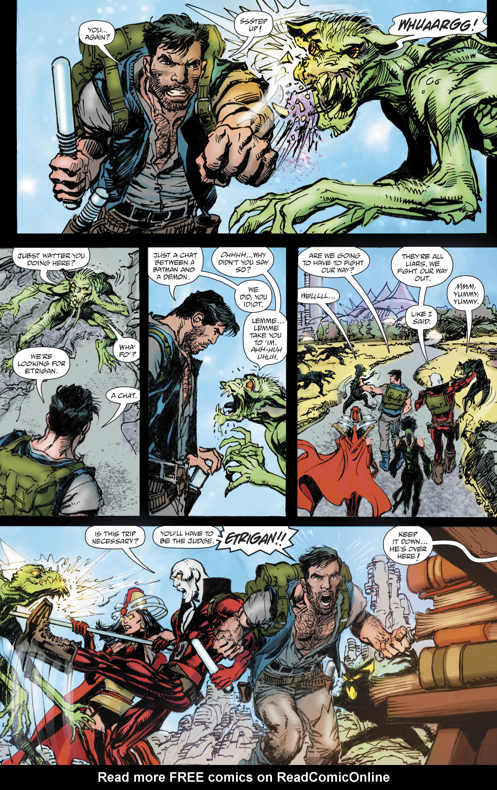 Read online Batman Vs. Ra's al Ghul comic -  Issue #4 - 21