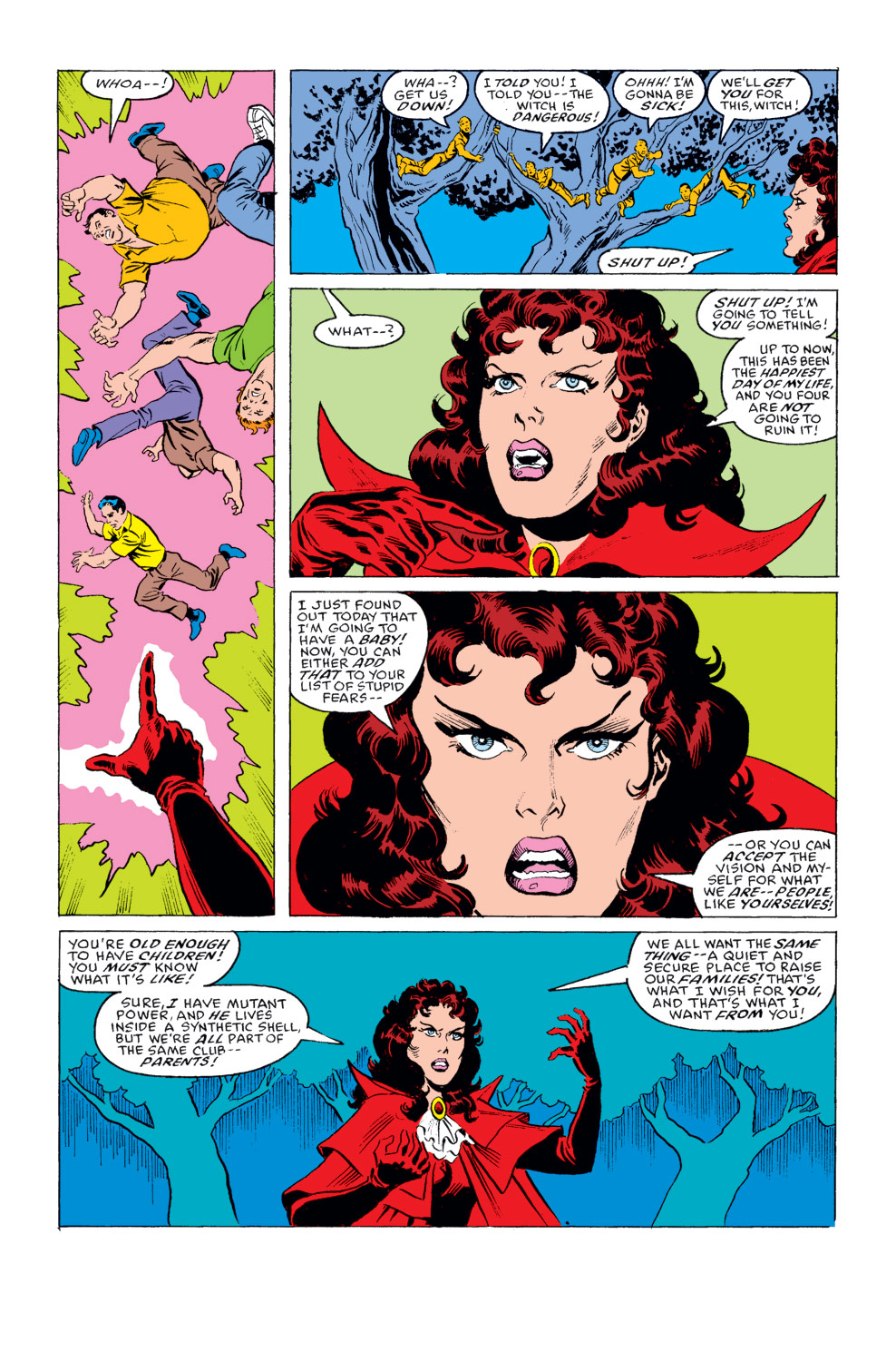 Read online The Vision and the Scarlet Witch (1985) comic -  Issue #4 - 22