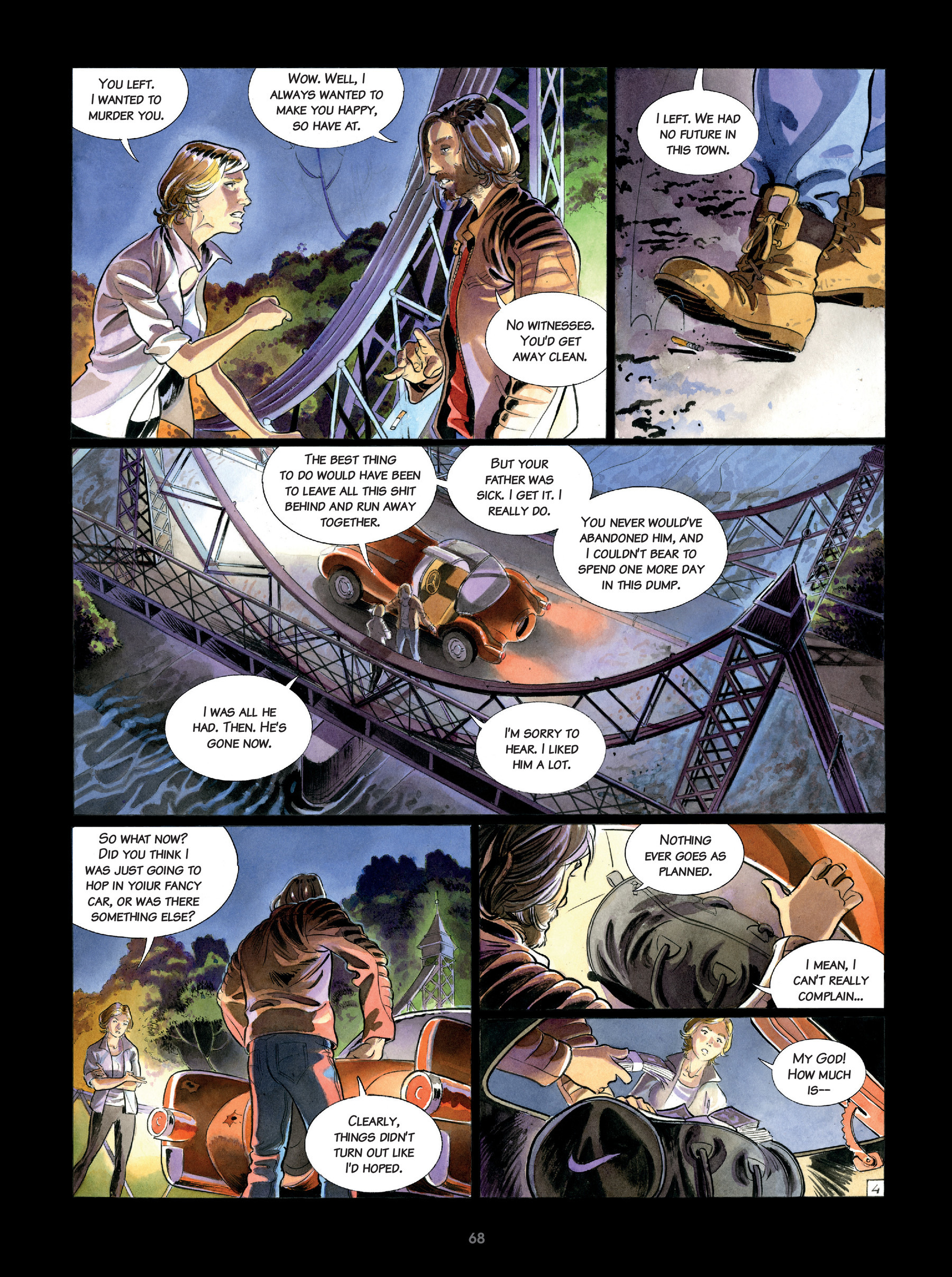 Read online First Degree: A Crime Anthology comic -  Issue # TPB - 69