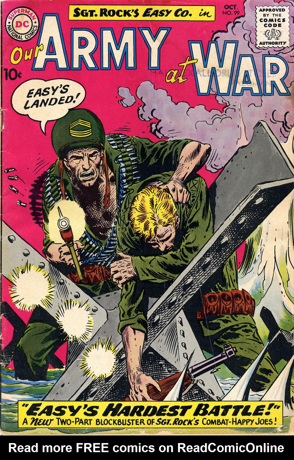 Read online Our Army at War (1952) comic -  Issue #99 - 1