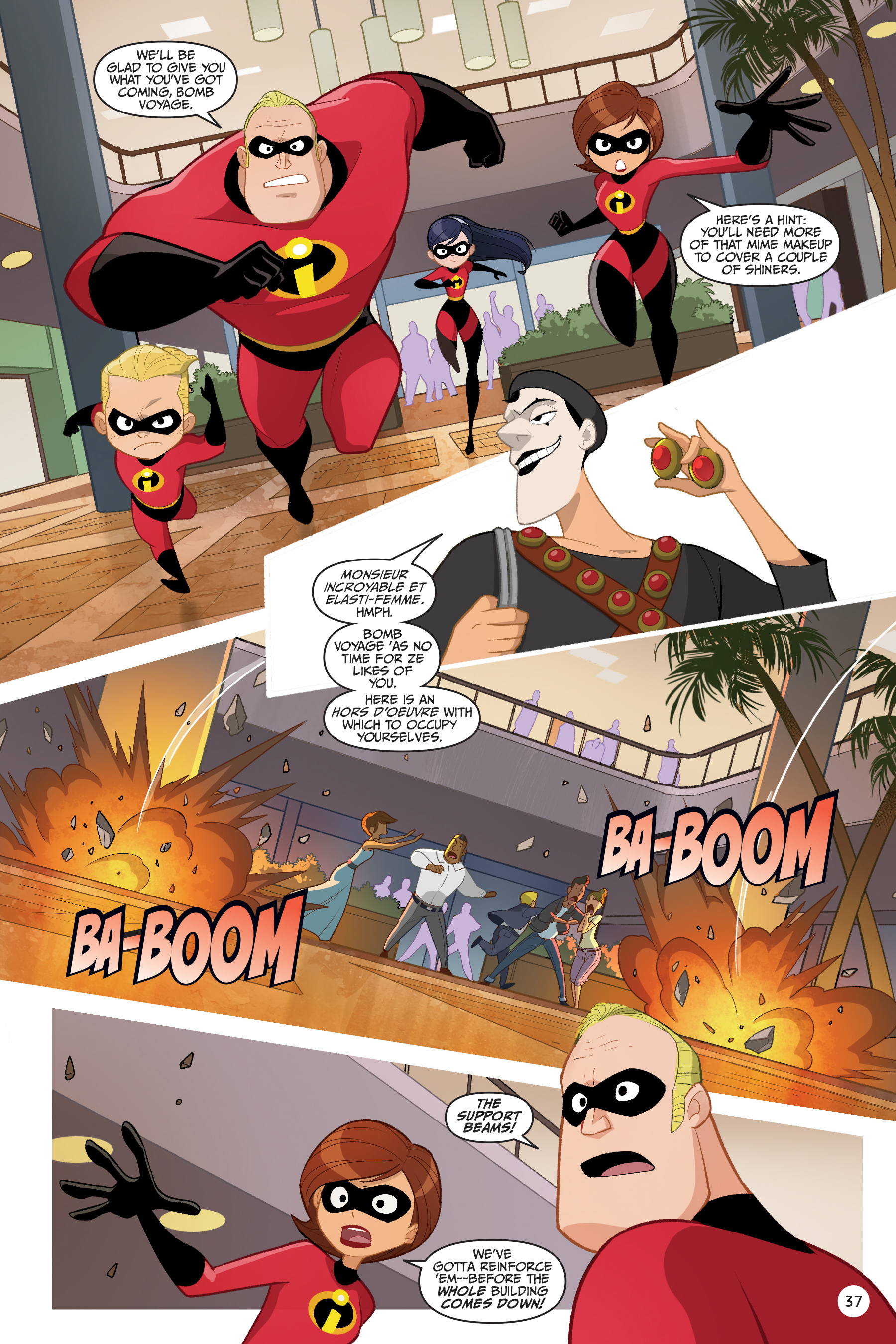 Read online Disney / Pixar The Incredibles 2: Crisis In Mid-Life! & Other Stories comic -  Issue # _TPB - 37