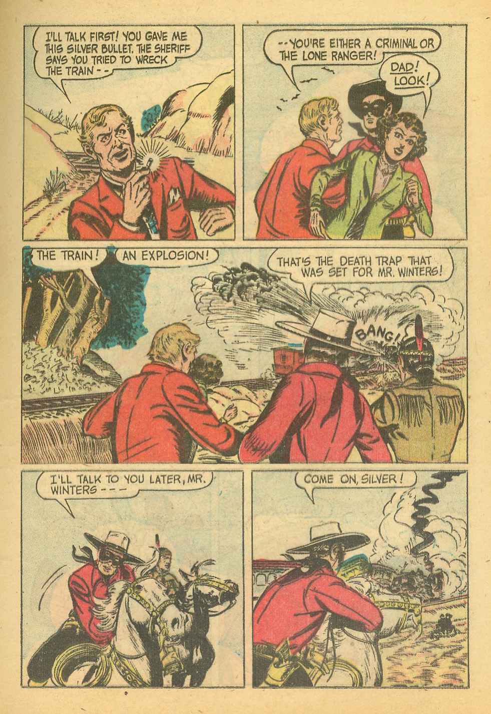 Read online The Lone Ranger (1948) comic -  Issue #21 - 25