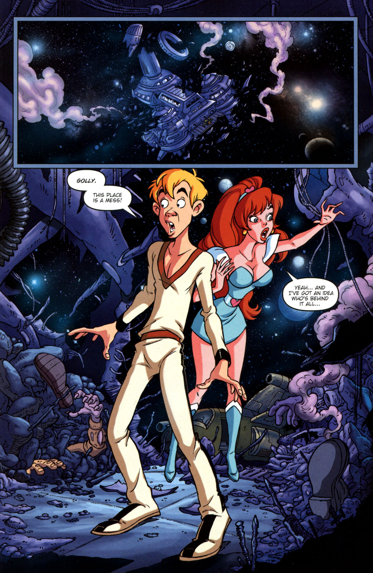 Read online Don Bluth Presents Space Ace comic -  Issue #4 - 3