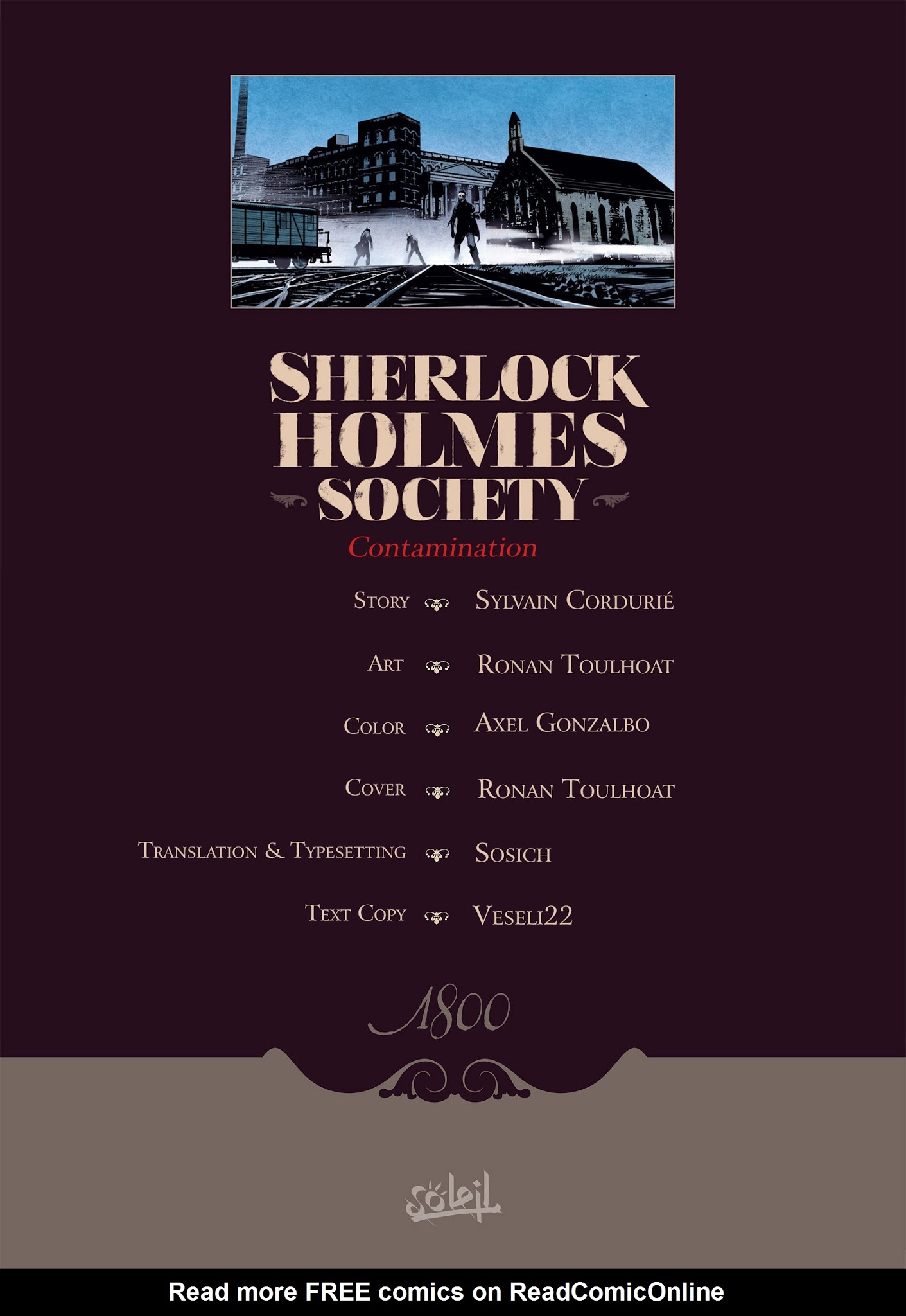 Read online Sherlock Holmes Society comic -  Issue #4 - 2