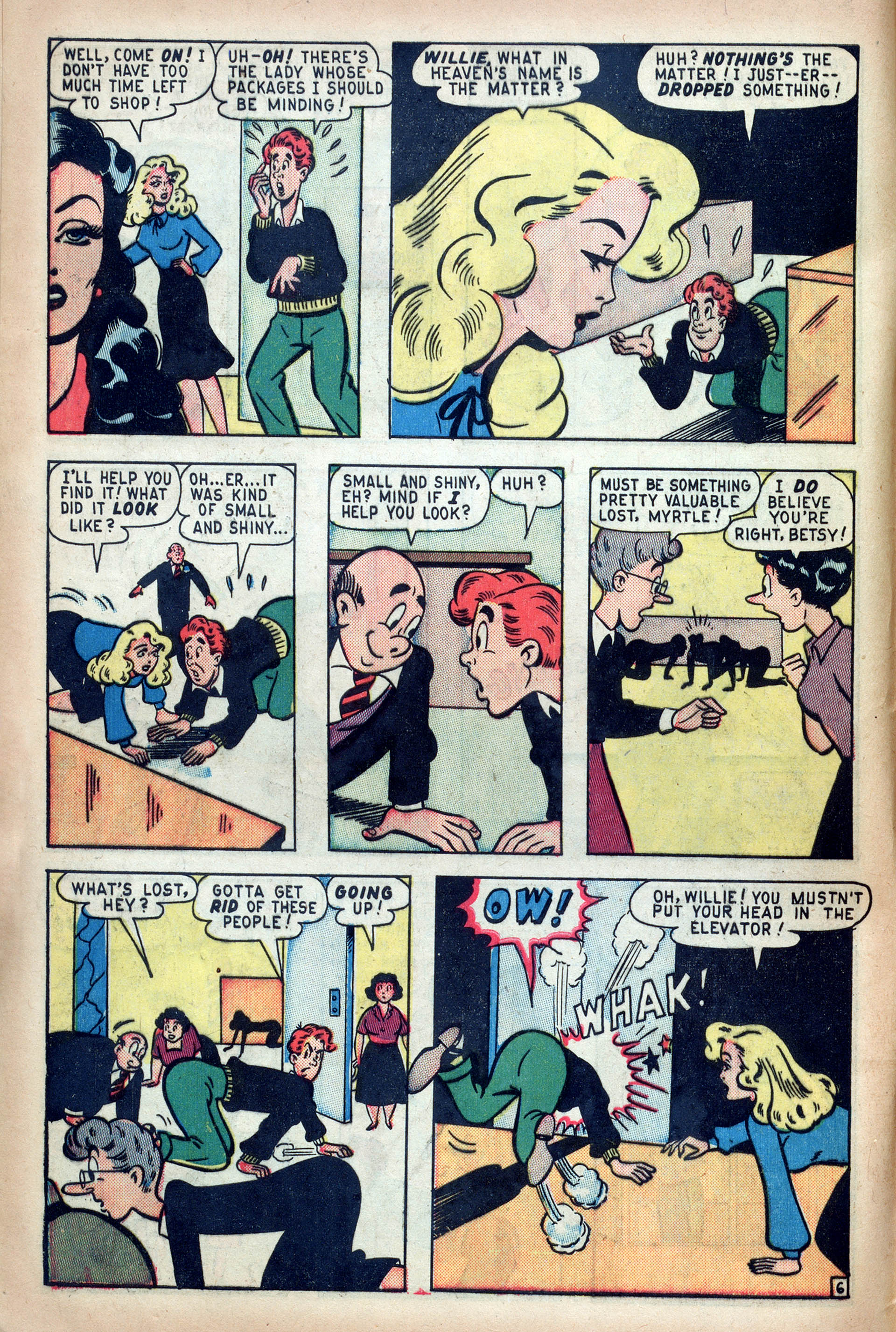 Read online Willie Comics (1946) comic -  Issue #15 - 8
