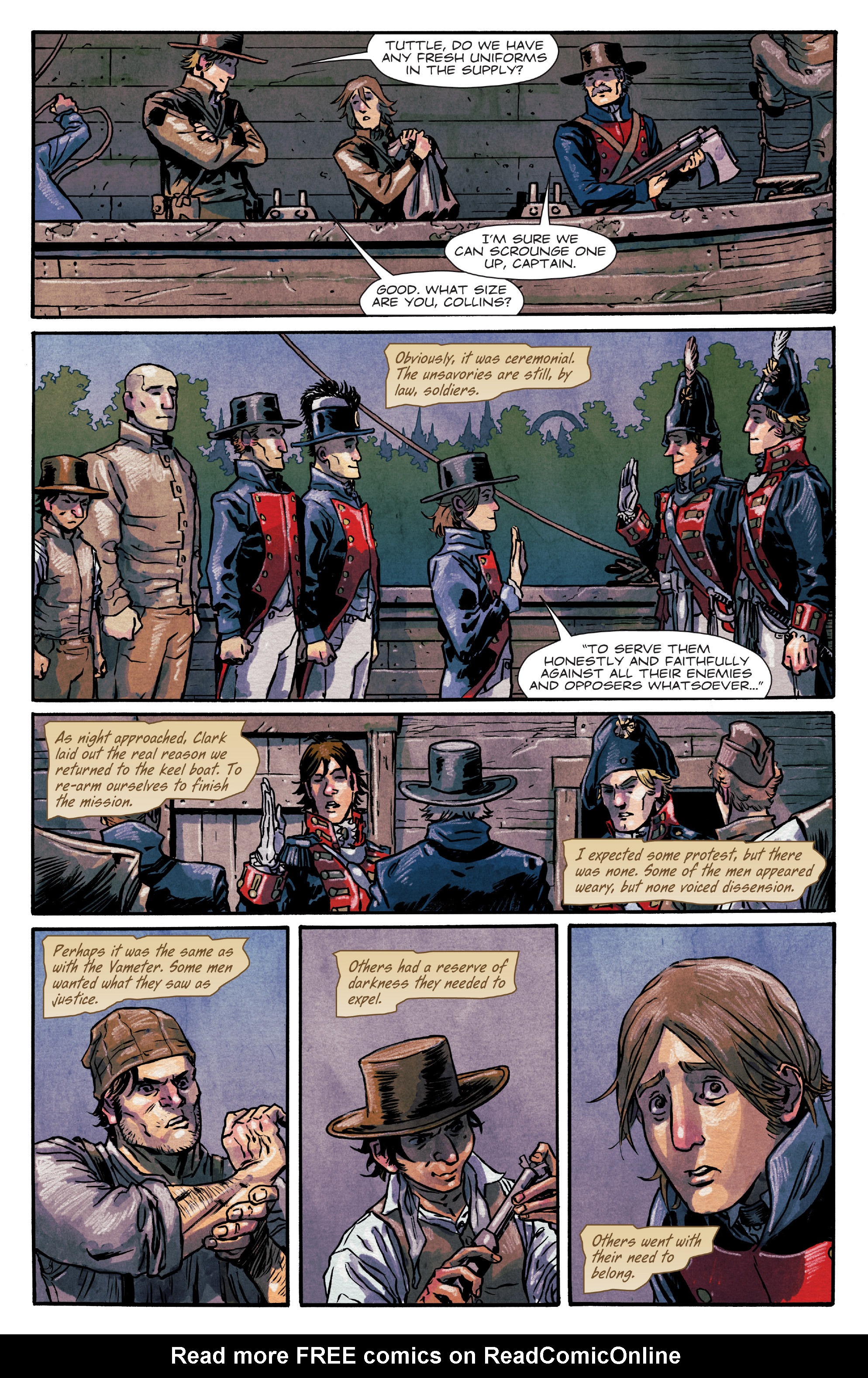 Read online Manifest Destiny comic -  Issue #18 - 19