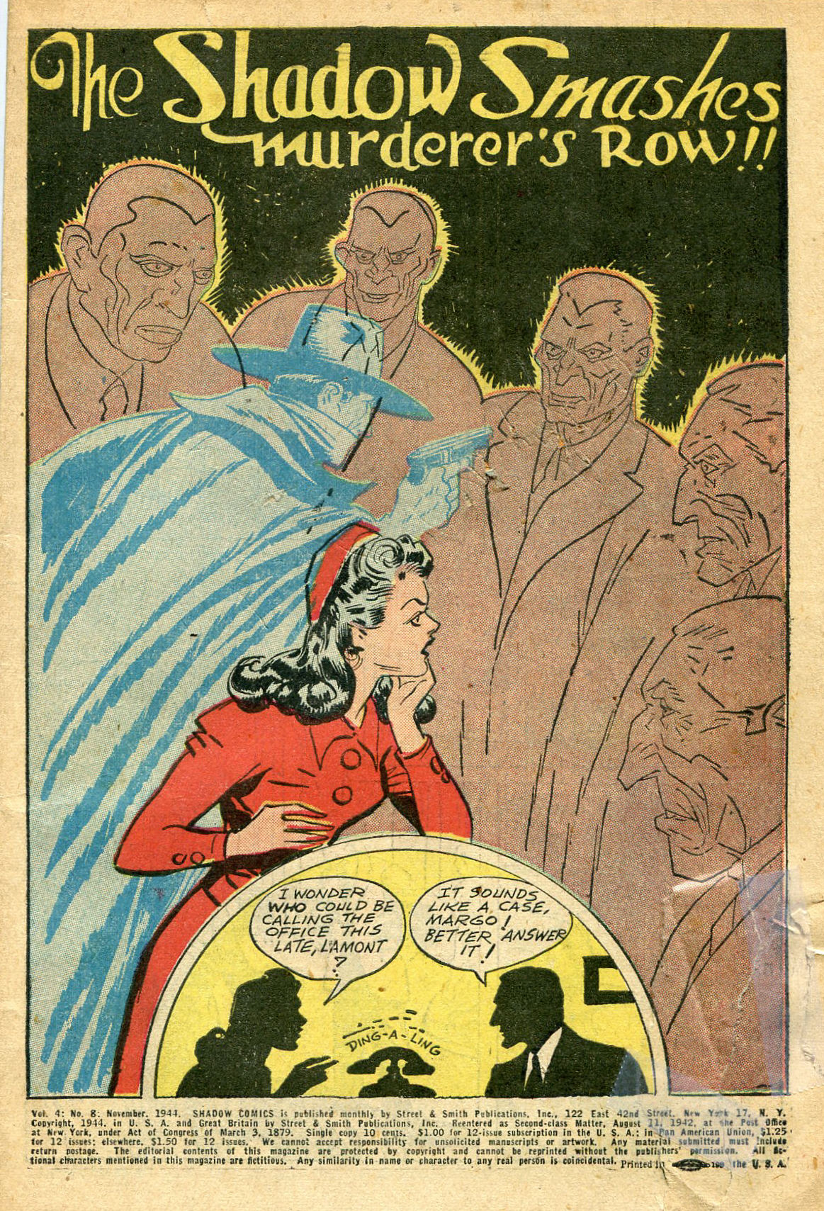 Read online Shadow Comics comic -  Issue #44 - 2