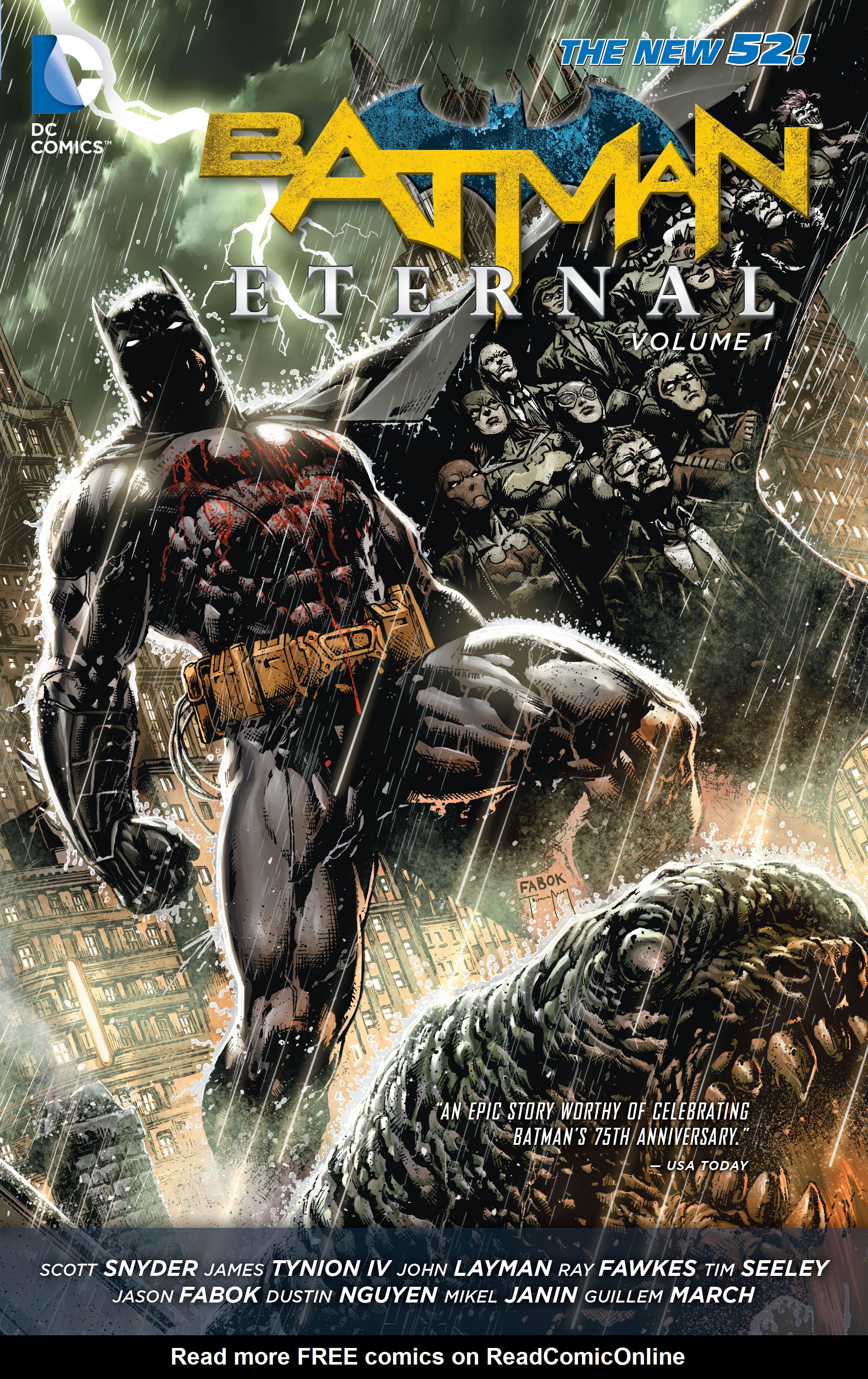Read online Batman Eternal comic -  Issue # _TPB 1 (Part 1) - 1