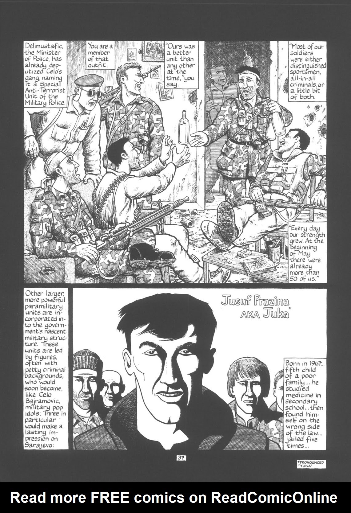 Read online The Fixer: A Story from Sarajevo comic -  Issue # TPB - 41