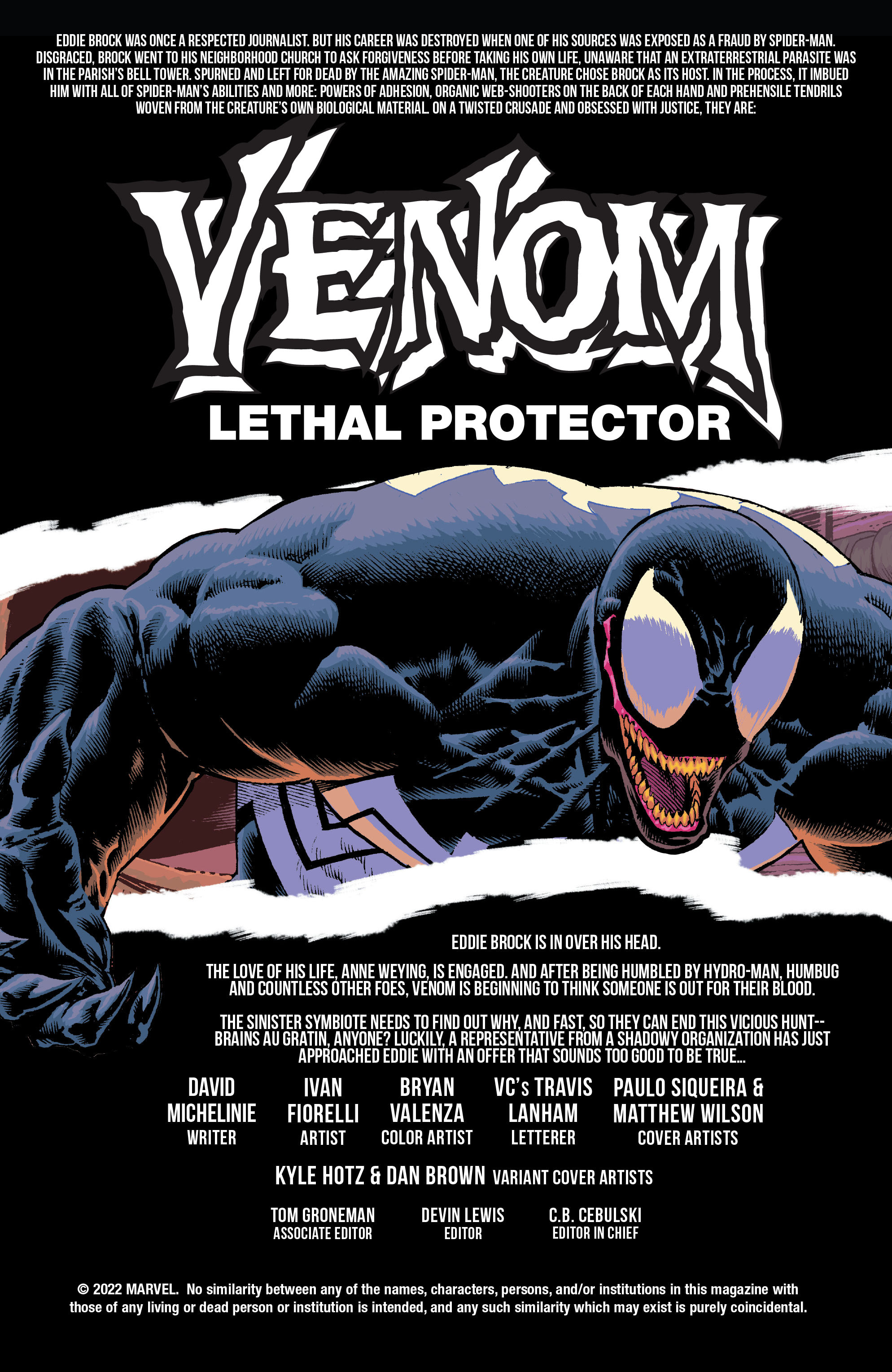 Read online Venom: Lethal Protector (2022) comic -  Issue #3 - 2