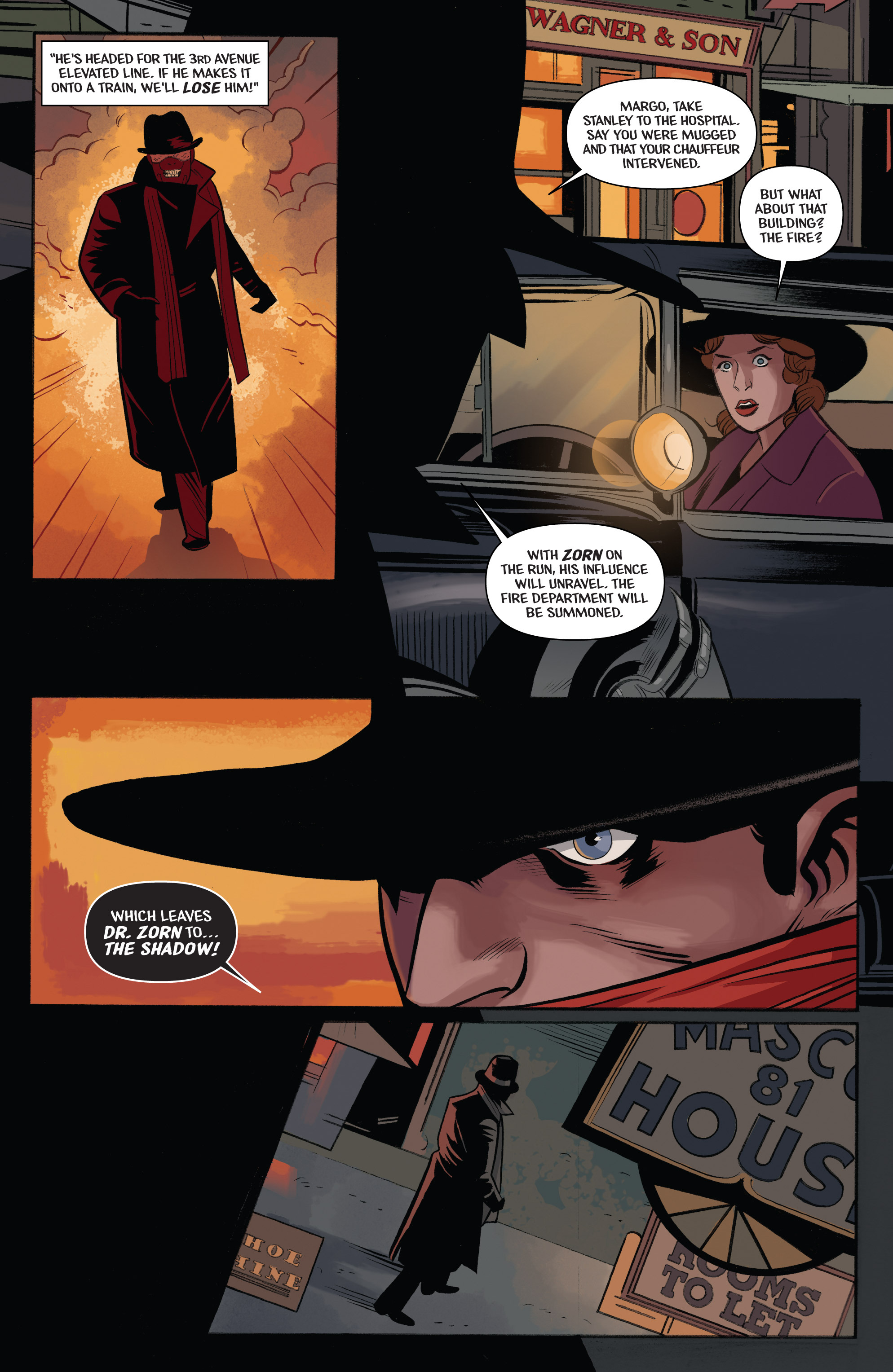 Read online The Shadow: Year One comic -  Issue #10 - 21