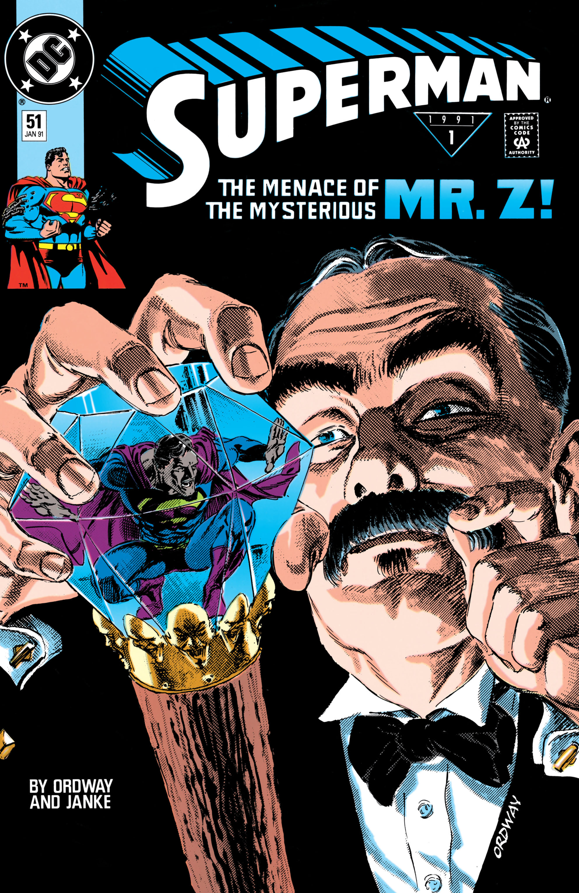 Read online Superman (1987) comic -  Issue #51 - 1