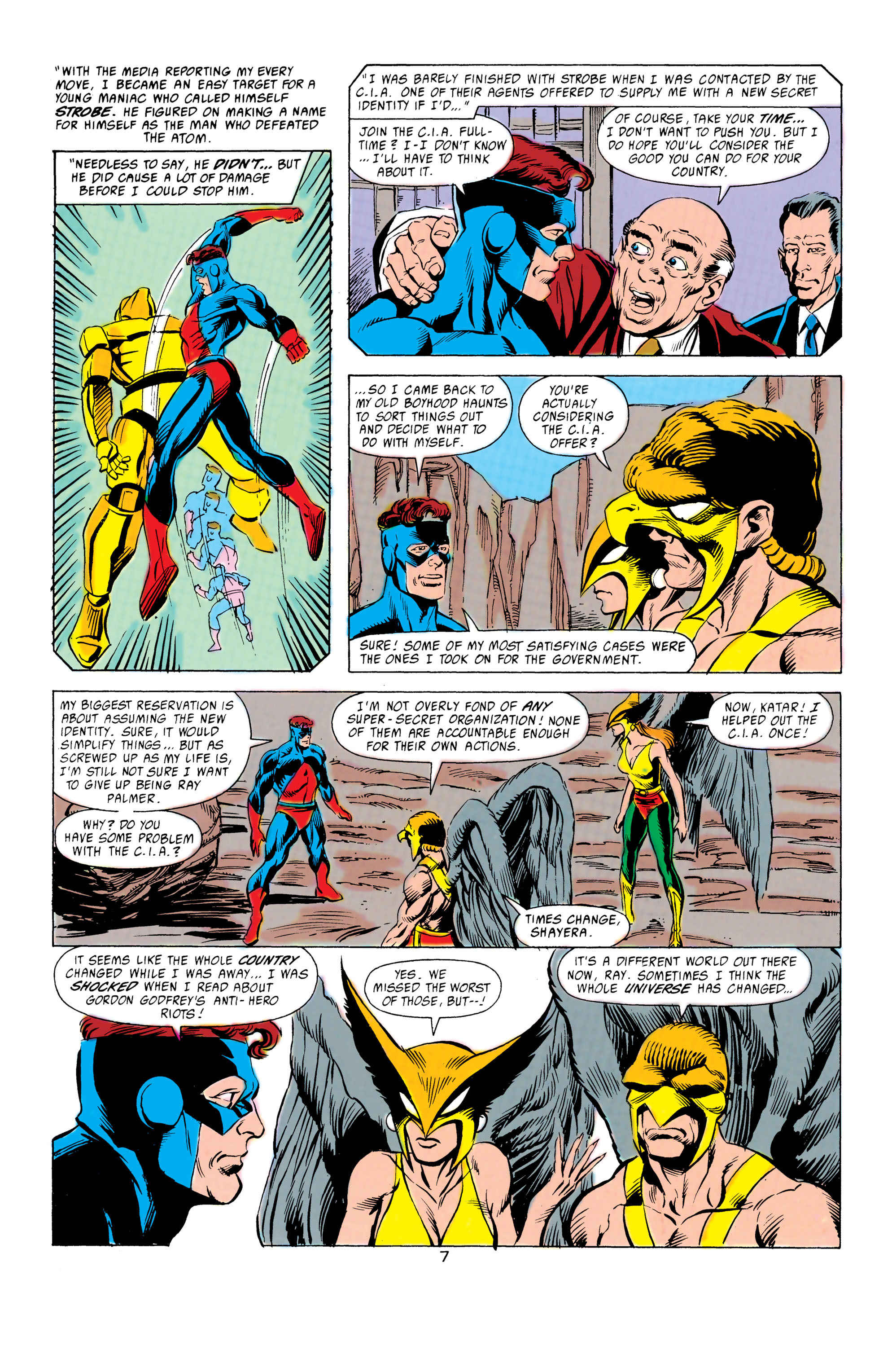 Read online Power of the Atom comic -  Issue #4 - 8