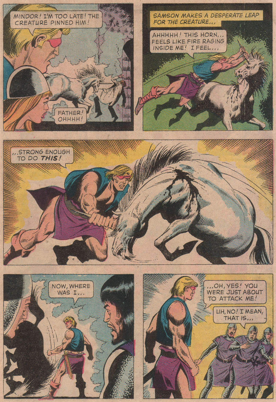 Read online Mighty Samson (1964) comic -  Issue #29 - 31