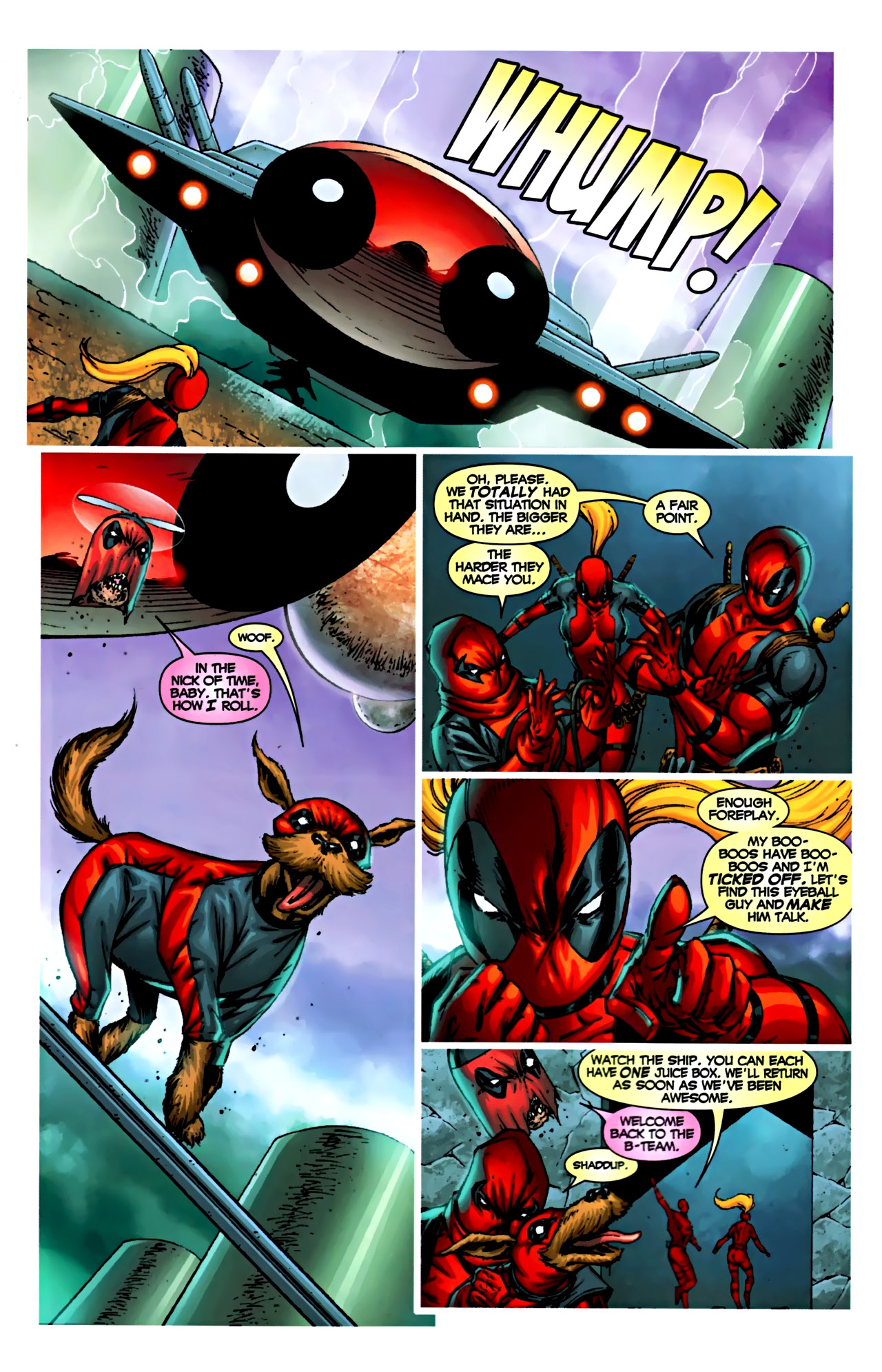 Read online Deadpool Corps (2010) comic -  Issue #4 - 9