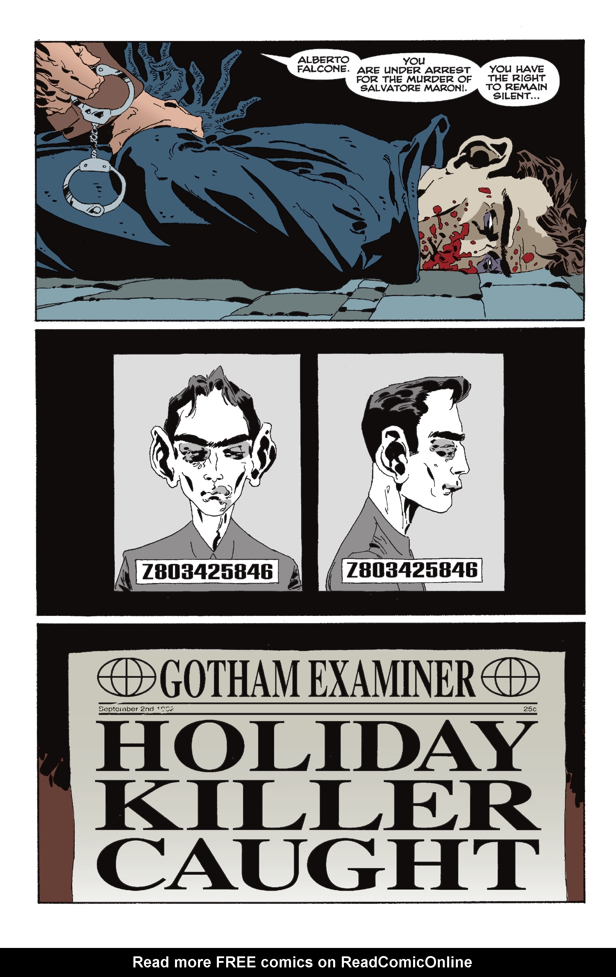 Read online Batman: The Long Halloween comic -  Issue # _Deluxe Edition (Part 4) - 10