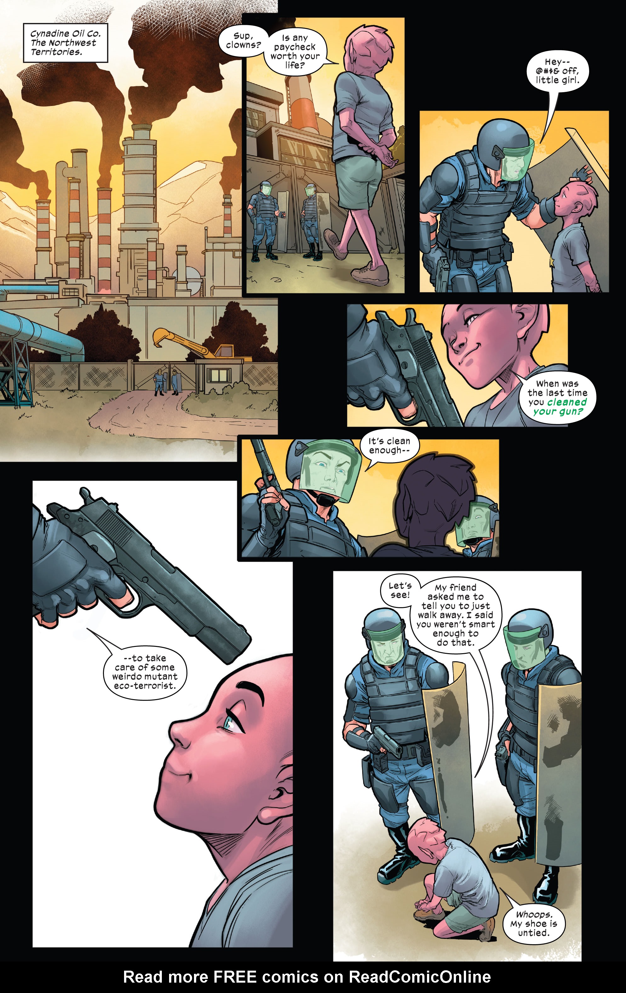 Read online X-Men Unlimited: X-Men Green comic -  Issue #1 - 42