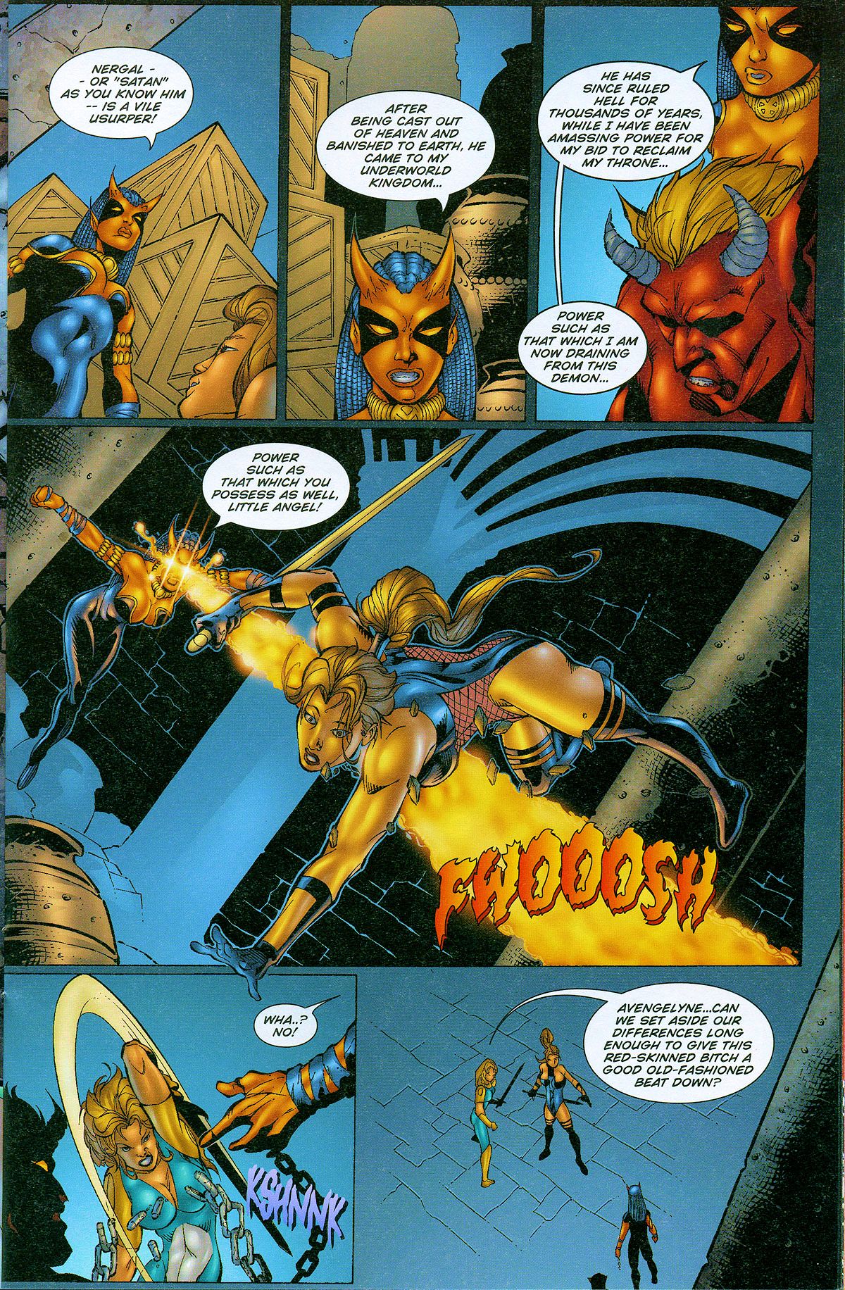 Read online Avengelyne / Demonslayer comic -  Issue #1 - 17