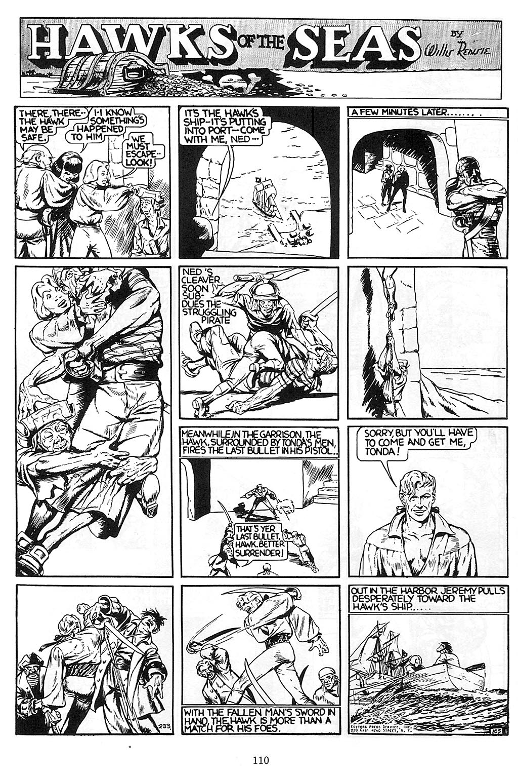 Read online Will Eisner's Hawks of the Seas comic -  Issue # TPB - 111