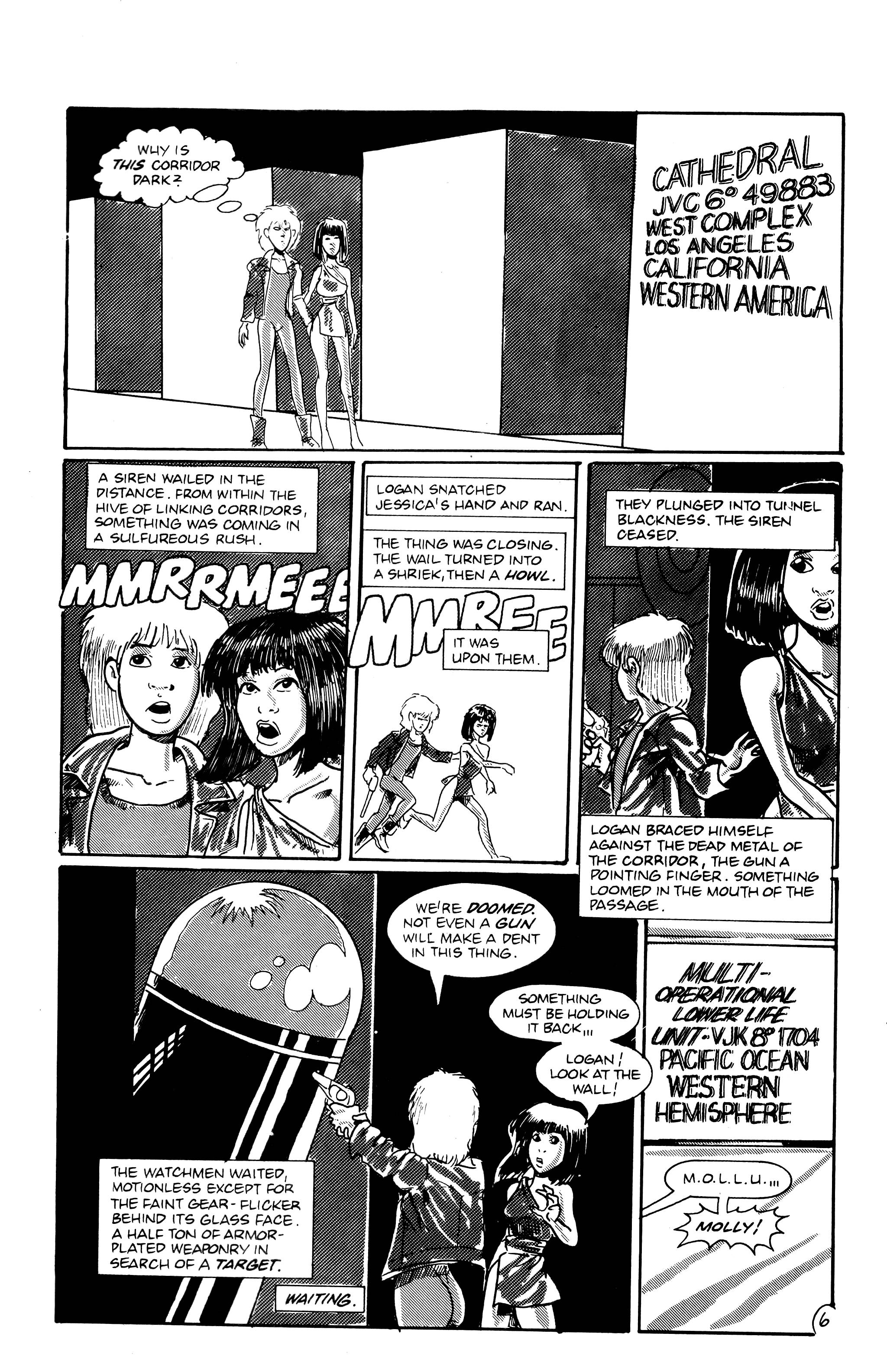 Read online Logan's Run (1990) comic -  Issue #4 - 8