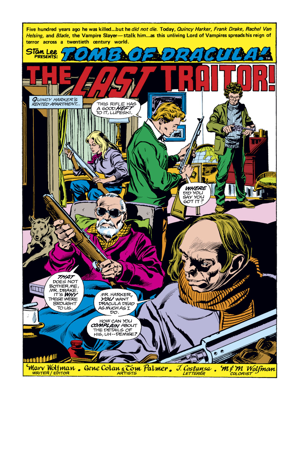 Read online Tomb of Dracula (1972) comic -  Issue #59 - 2