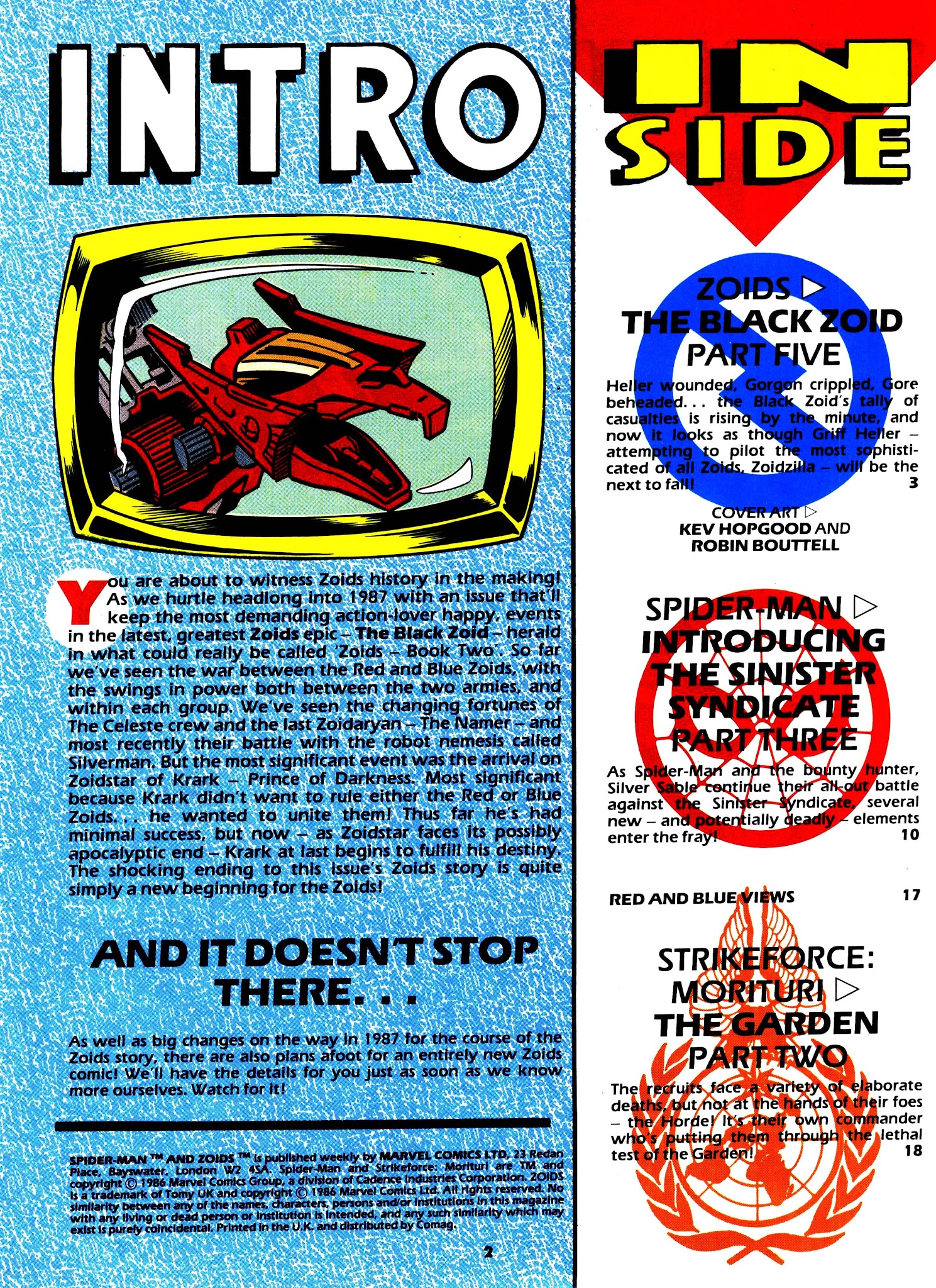 Read online Spider-Man and Zoids comic -  Issue #44 - 2