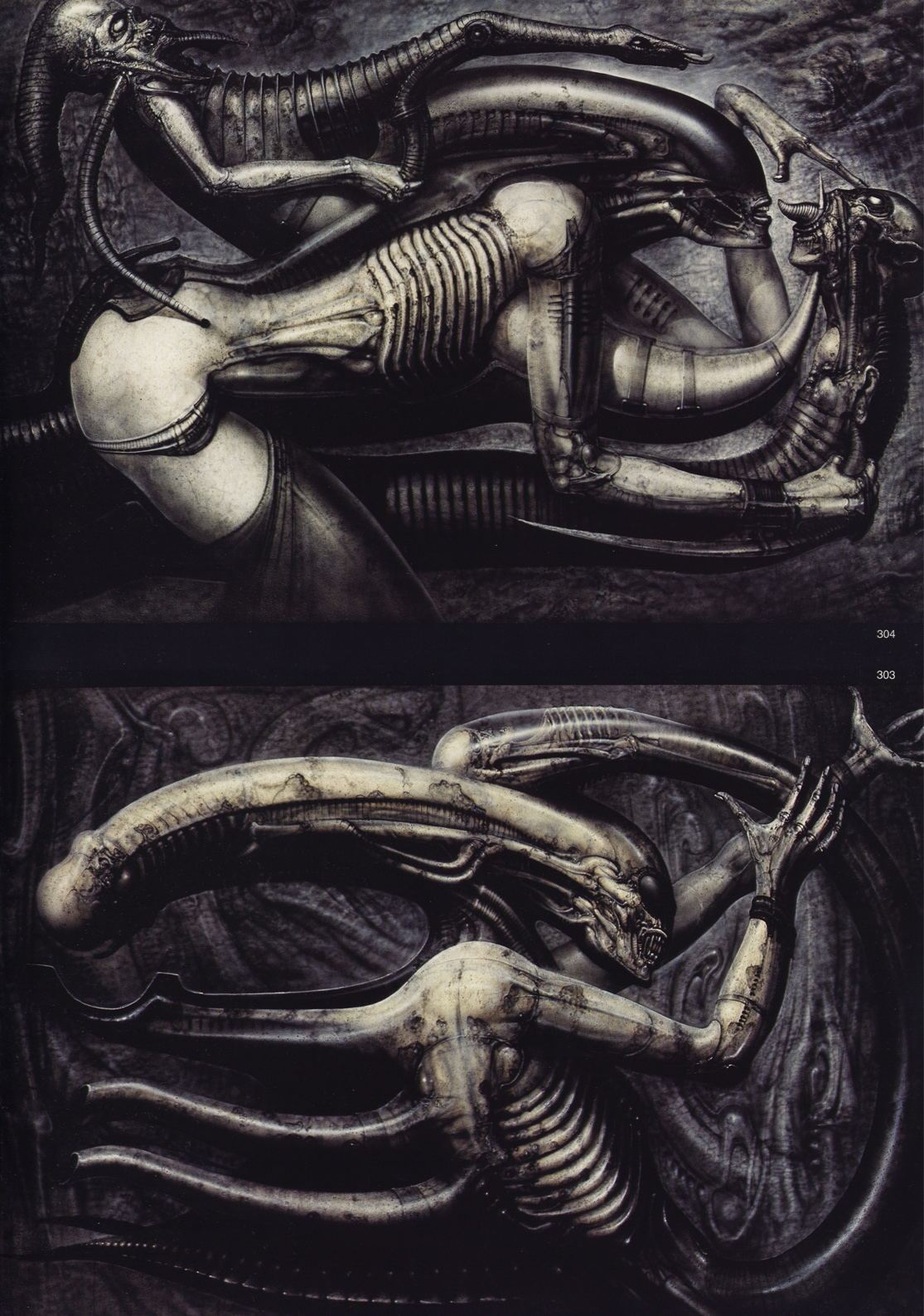 Read online H.R.Giger's Necronomicon comic -  Issue # TPB - 59