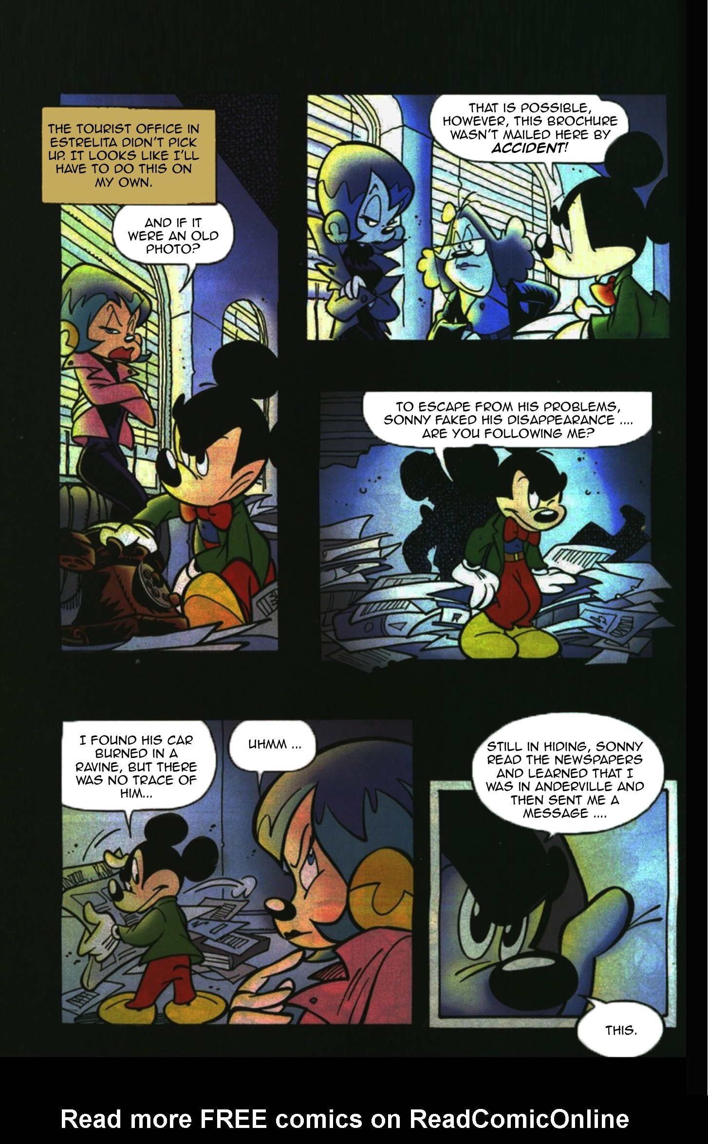 Read online Mickey Mouse Mystery Magazine comic -  Issue #2 - 12