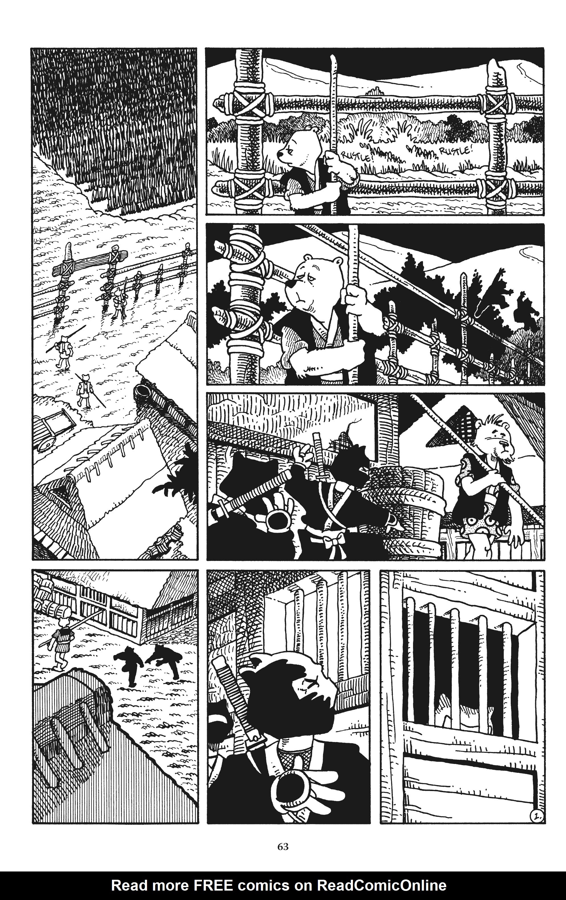 Read online Usagi Yojimbo/Teenage Mutant Ninja Turtles: The Complete Collection comic -  Issue # TPB (Part 1) - 58