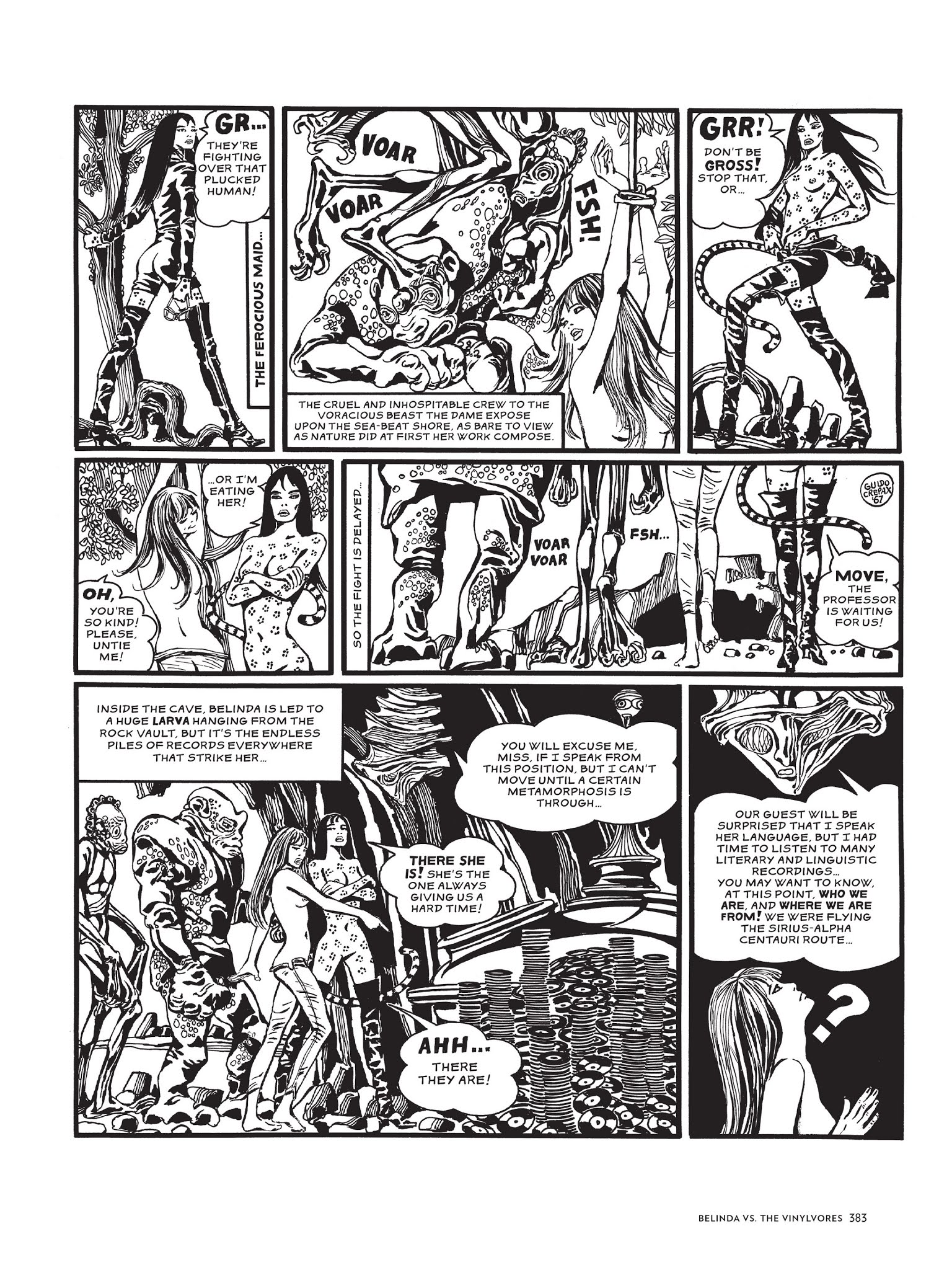 Read online The Complete Crepax comic -  Issue # TPB 2 - 369