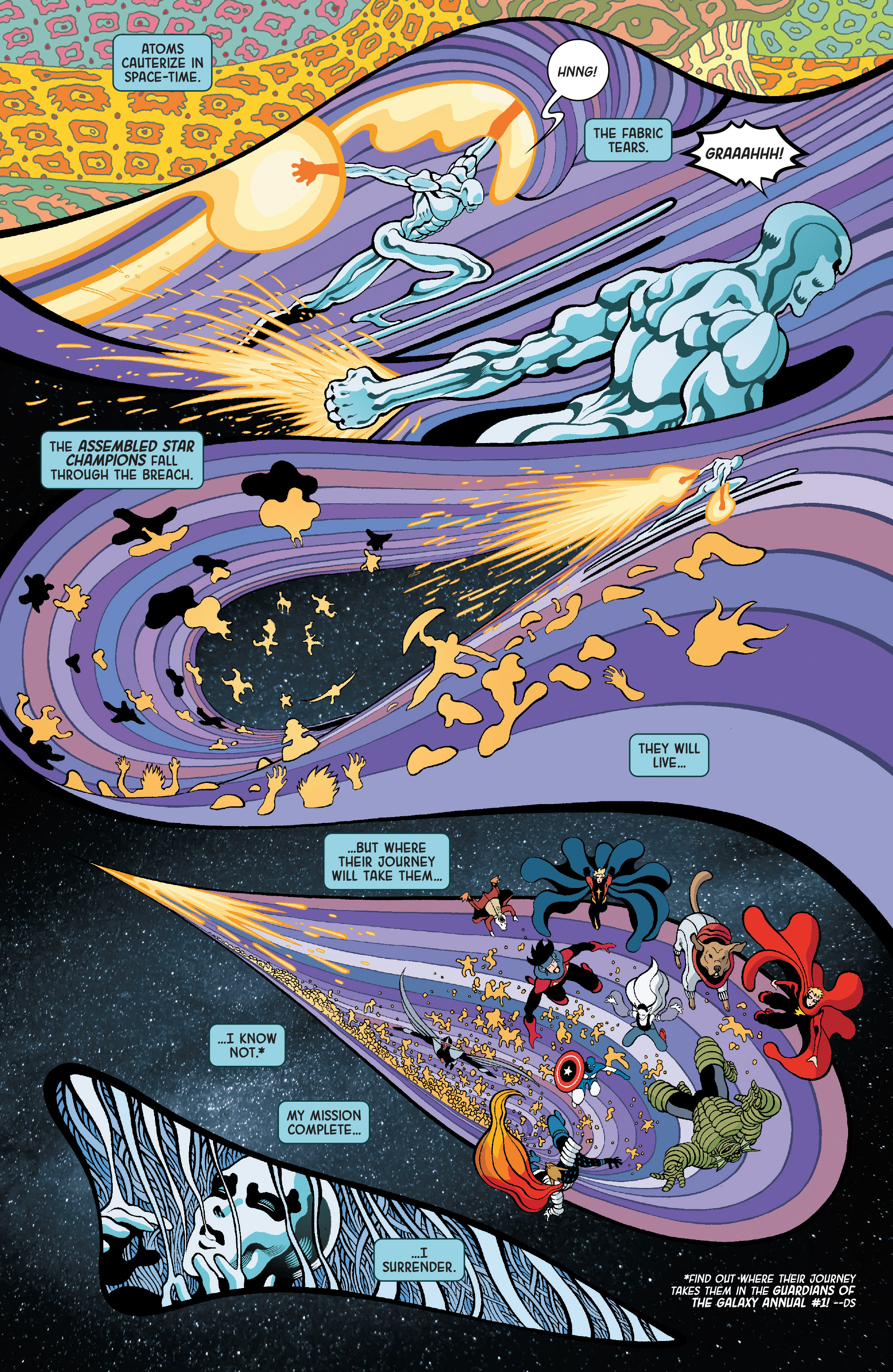 Read online Silver Surfer: Black comic -  Issue # _Director_s_Cut - 10