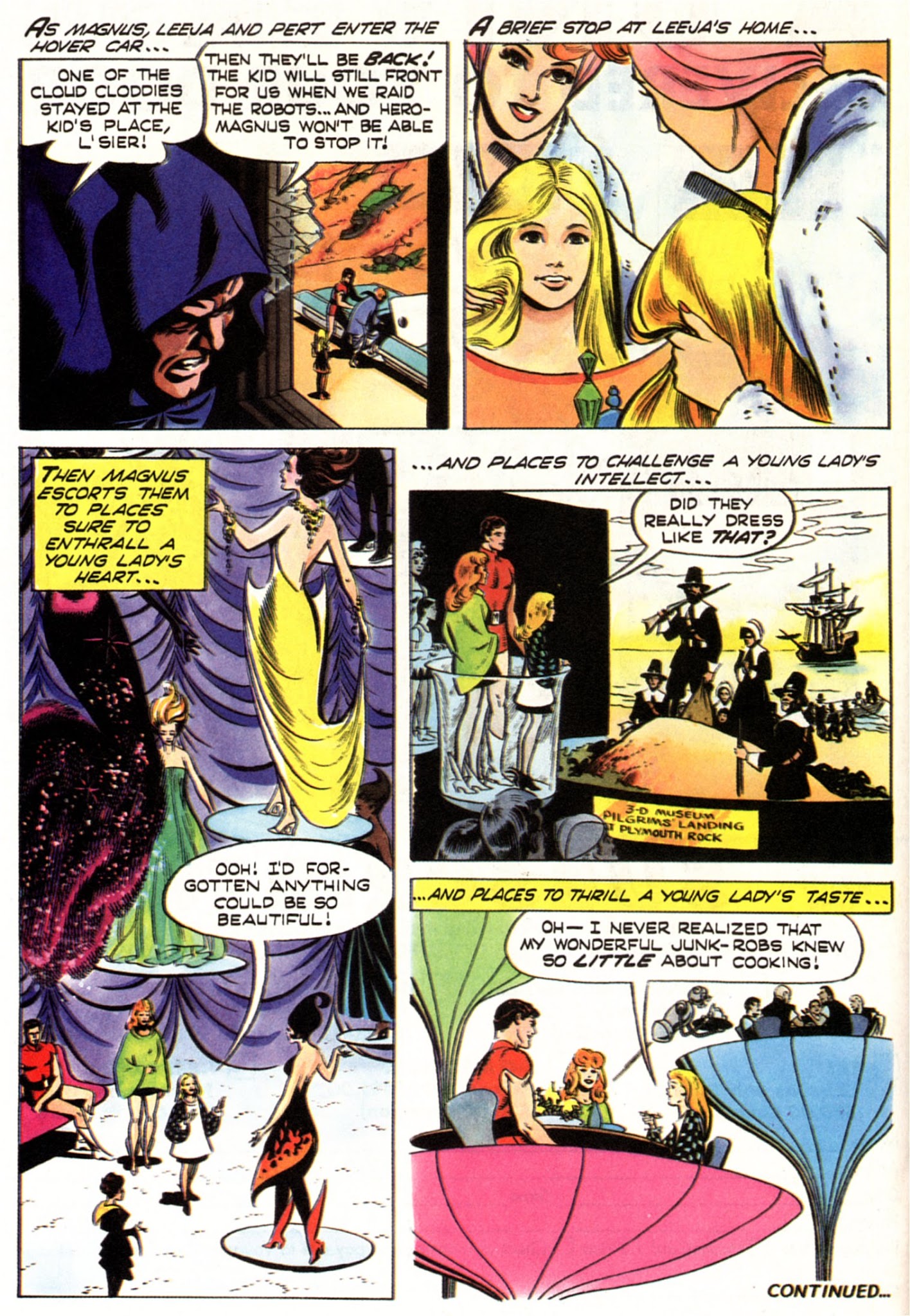Read online Vintage Magnus, Robot Fighter comic -  Issue #4 - 16