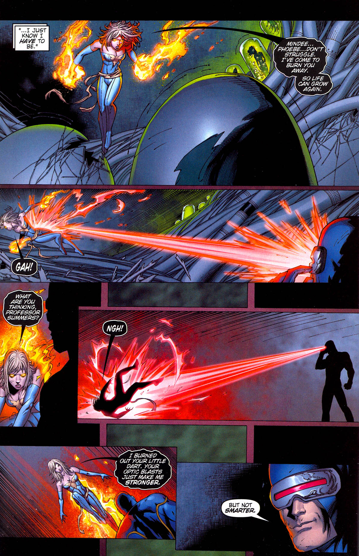Read online X-Men: Phoenix - Warsong comic -  Issue #4 - 31