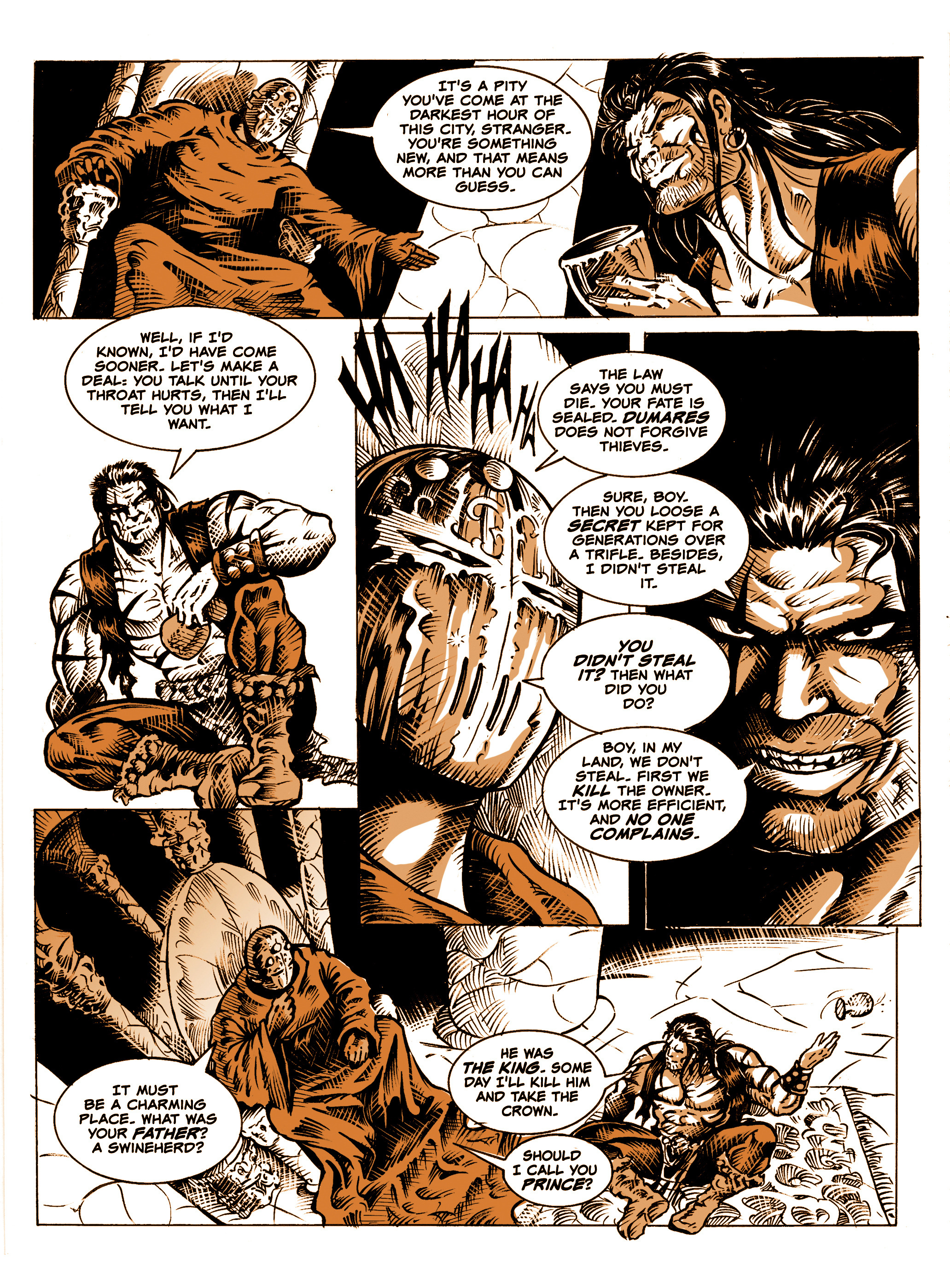 Read online Bram the Yacoi comic -  Issue #1 - 21