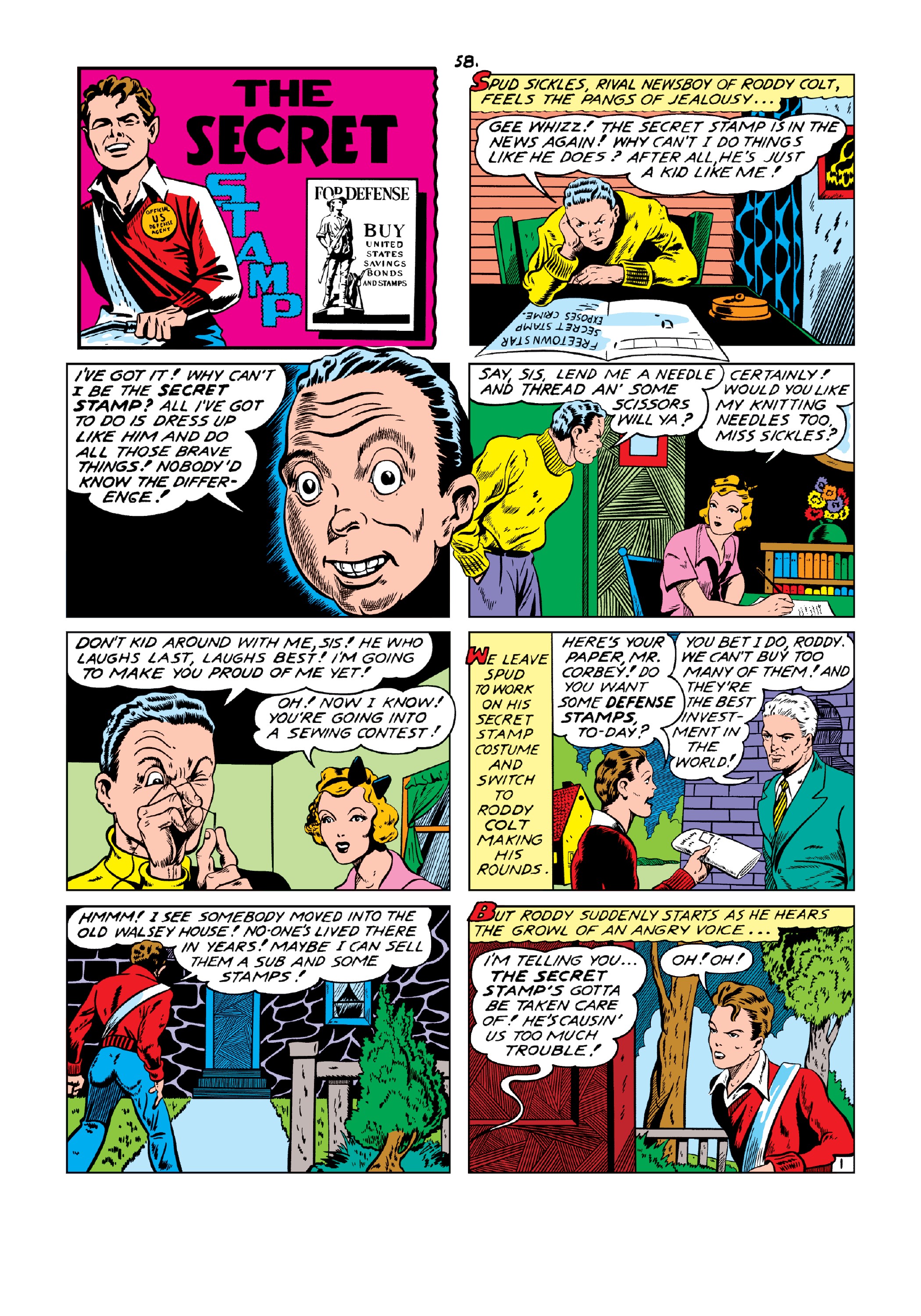 Read online Marvel Masterworks: Golden Age Captain America comic -  Issue # TPB 4 (Part 2) - 99