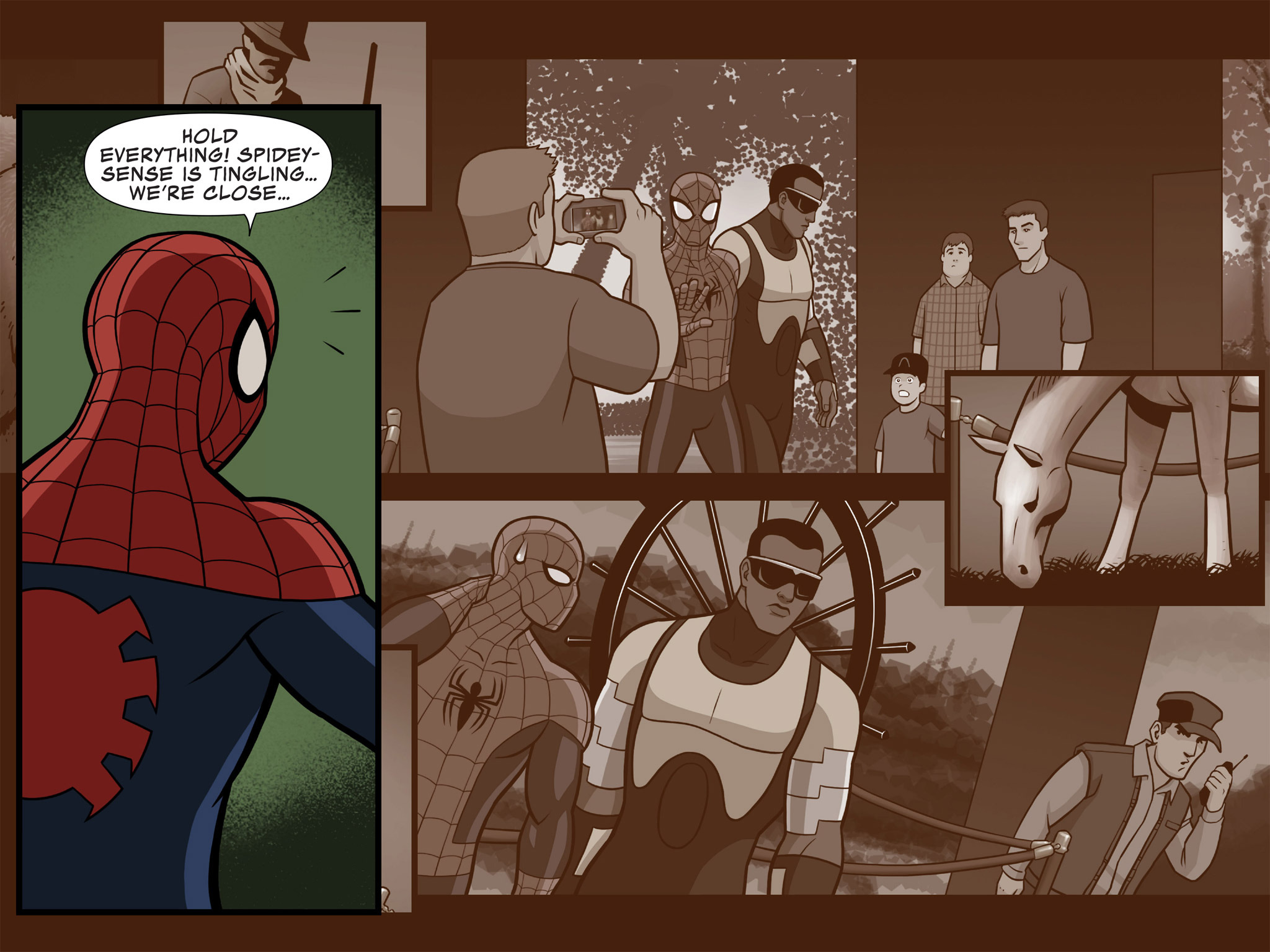 Read online Ultimate Spider-Man (Infinite Comics) (2015) comic -  Issue #8 - 23