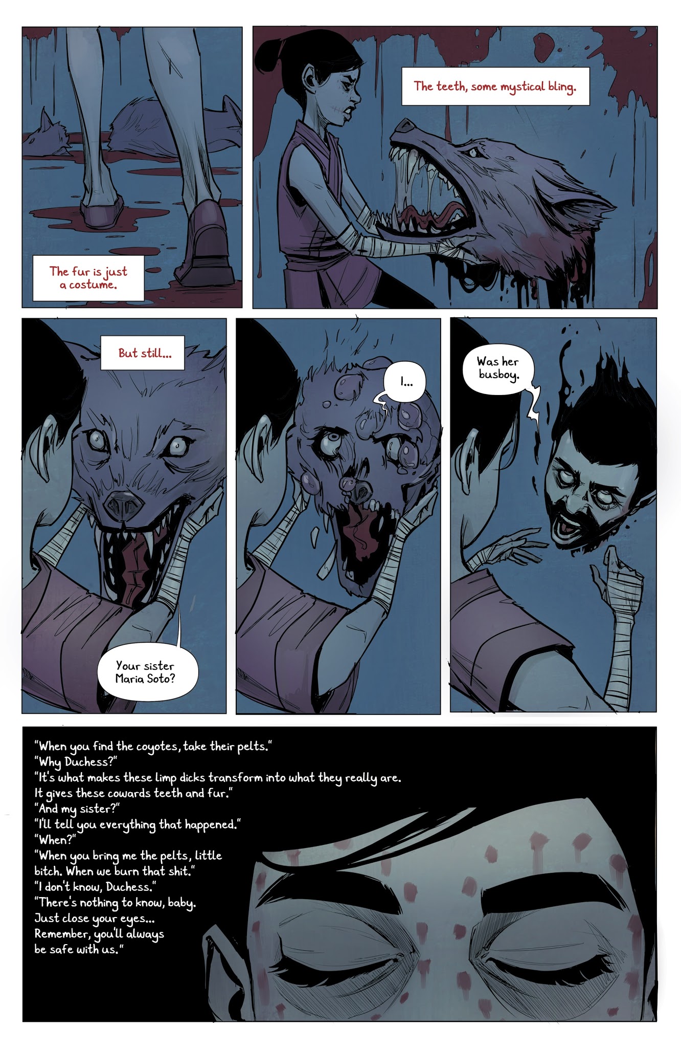 Read online Coyotes comic -  Issue #1 - 19