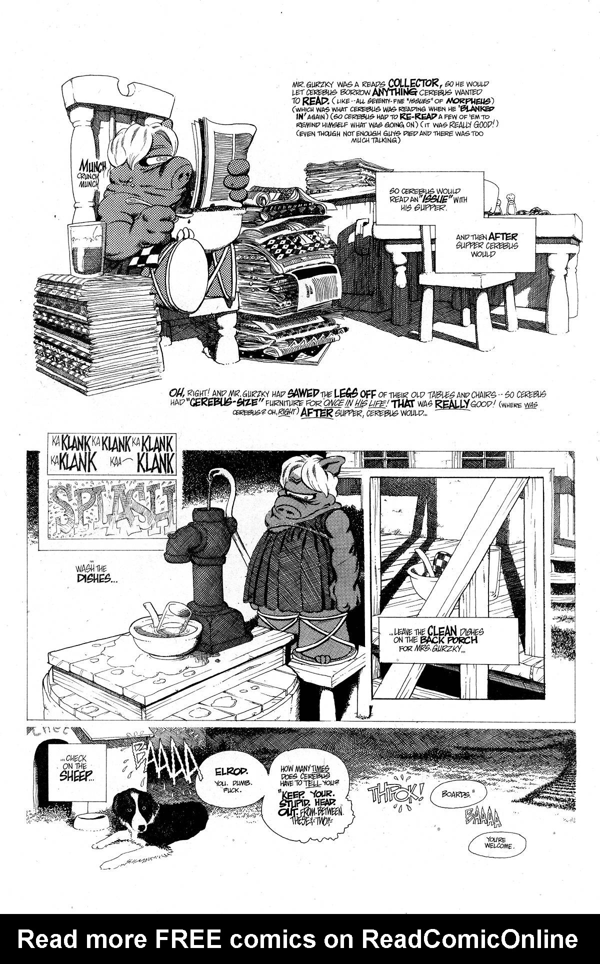 Read online Cerebus comic -  Issue #266 - 13
