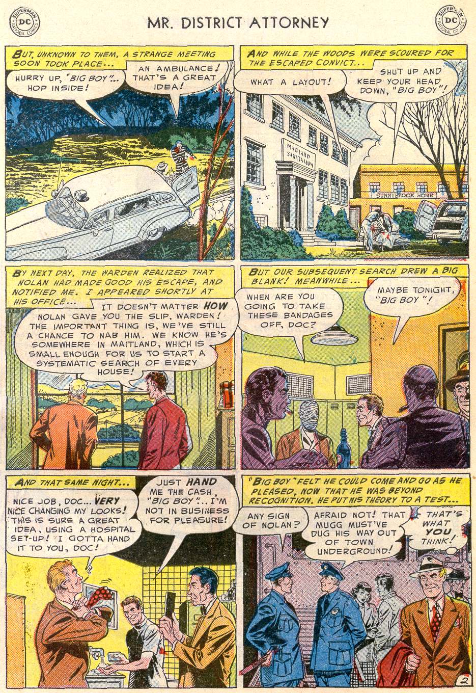 Read online Mr. District Attorney comic -  Issue #37 - 27