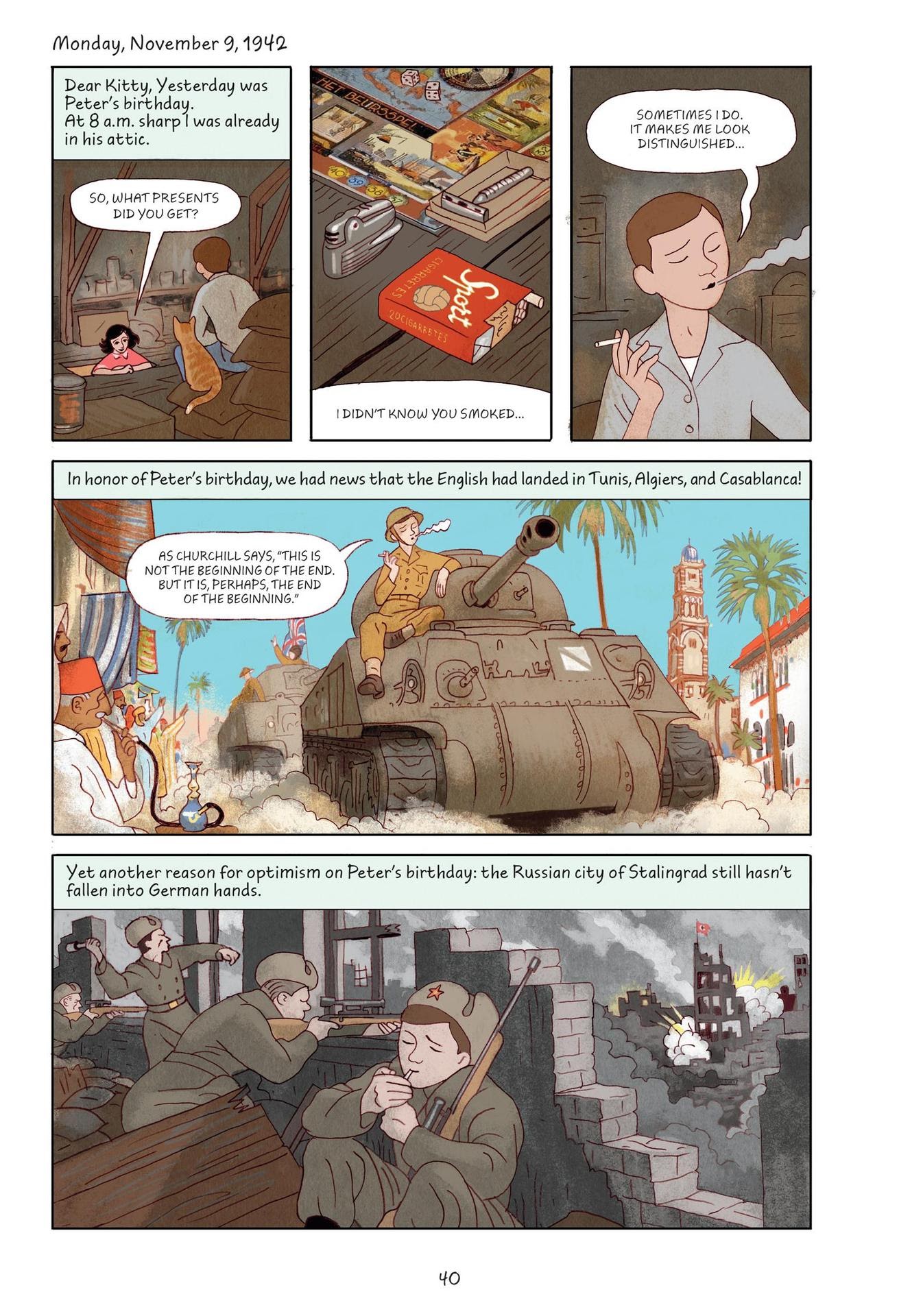 Read online Anne Frank’s Diary: The Graphic Adaptation comic -  Issue # TPB - 43