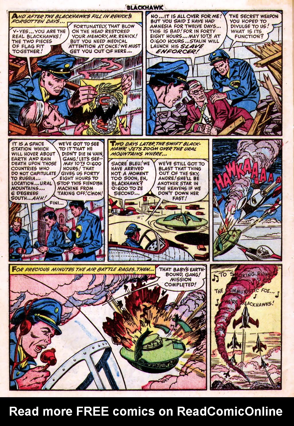 Read online Blackhawk (1957) comic -  Issue #68 - 32