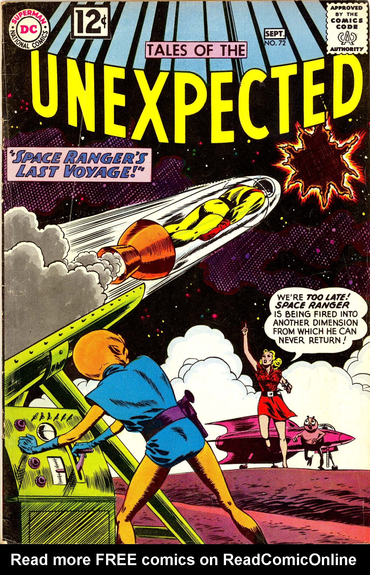Read online Tales of the Unexpected comic -  Issue #72 - 1