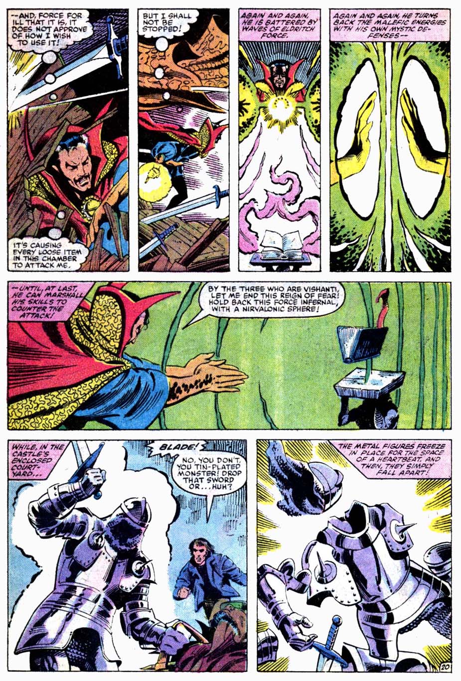 Read online Doctor Strange (1974) comic -  Issue #61 - 21