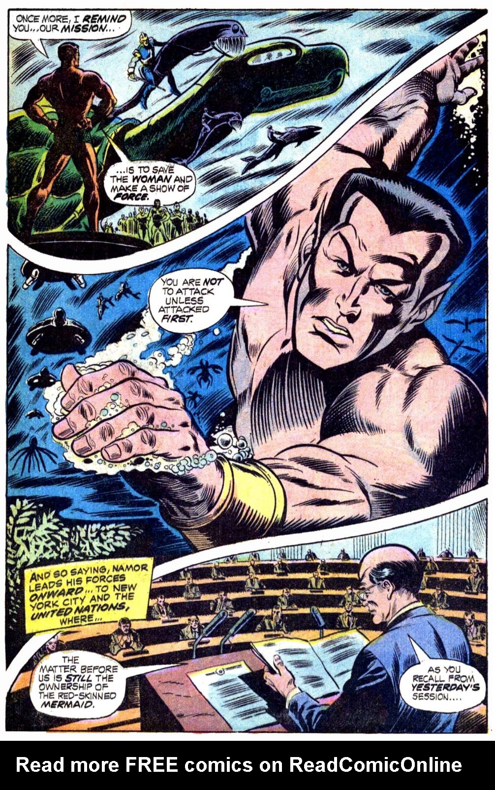 Read online The Sub-Mariner comic -  Issue #60 - 8