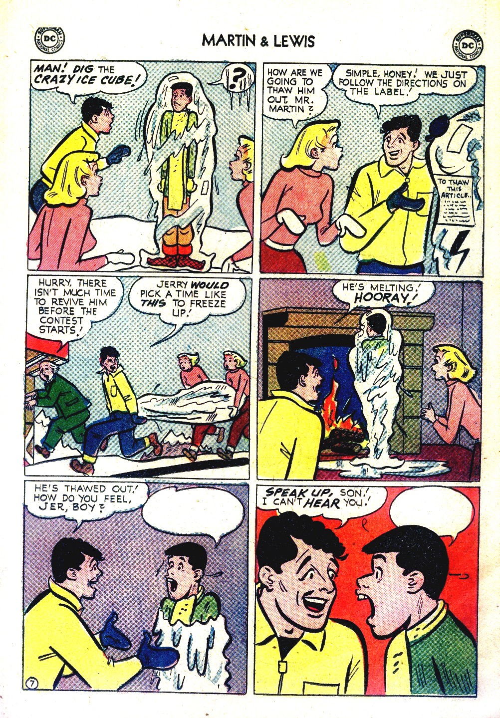 Read online The Adventures of Dean Martin and Jerry Lewis comic -  Issue #17 - 19