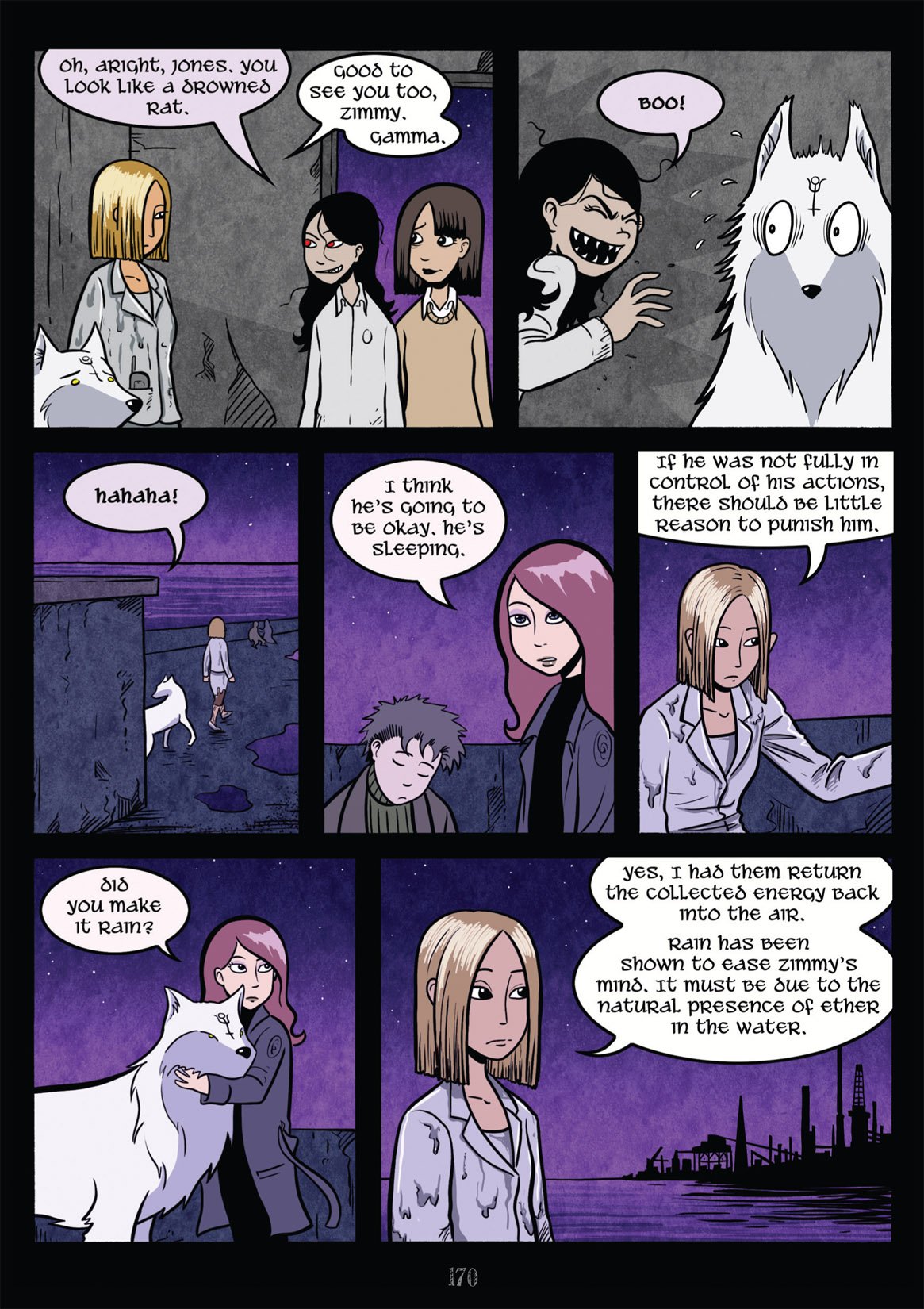 Read online Gunnerkrigg Court comic -  Issue # TPB 3 (Part 2) - 76